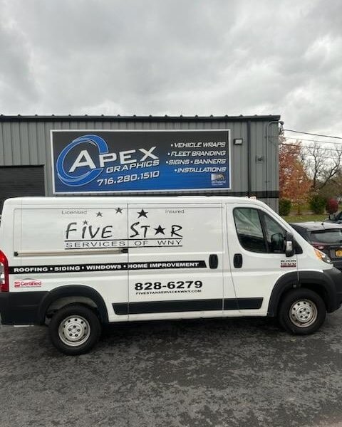 Quick spot graphics for our friends at Five Star Services