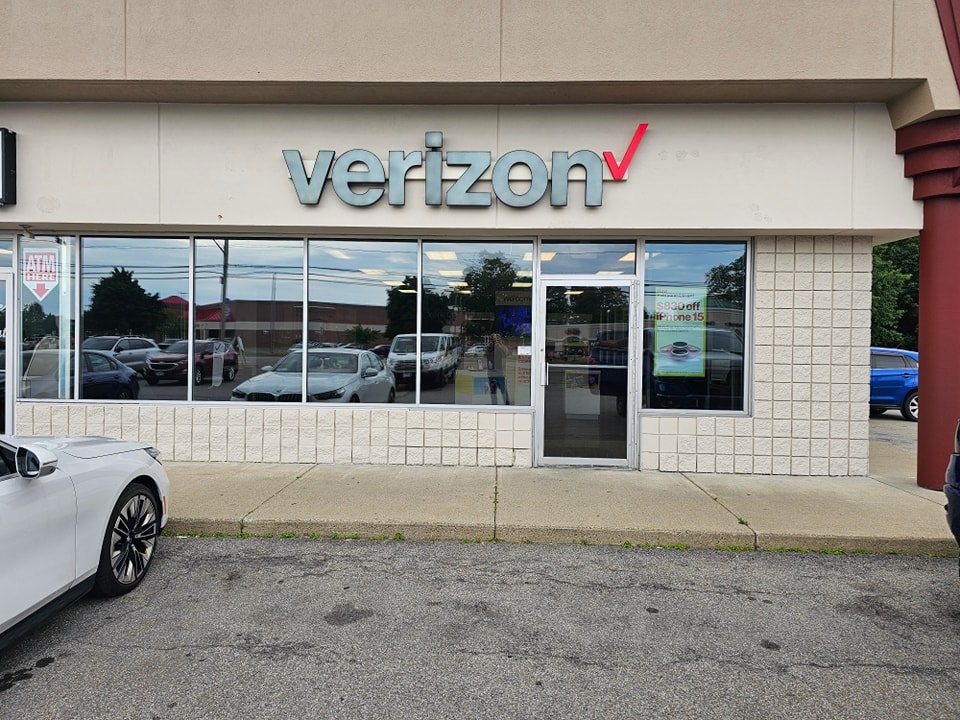 Commercial window tinting for our friends at Verizon in Eden.