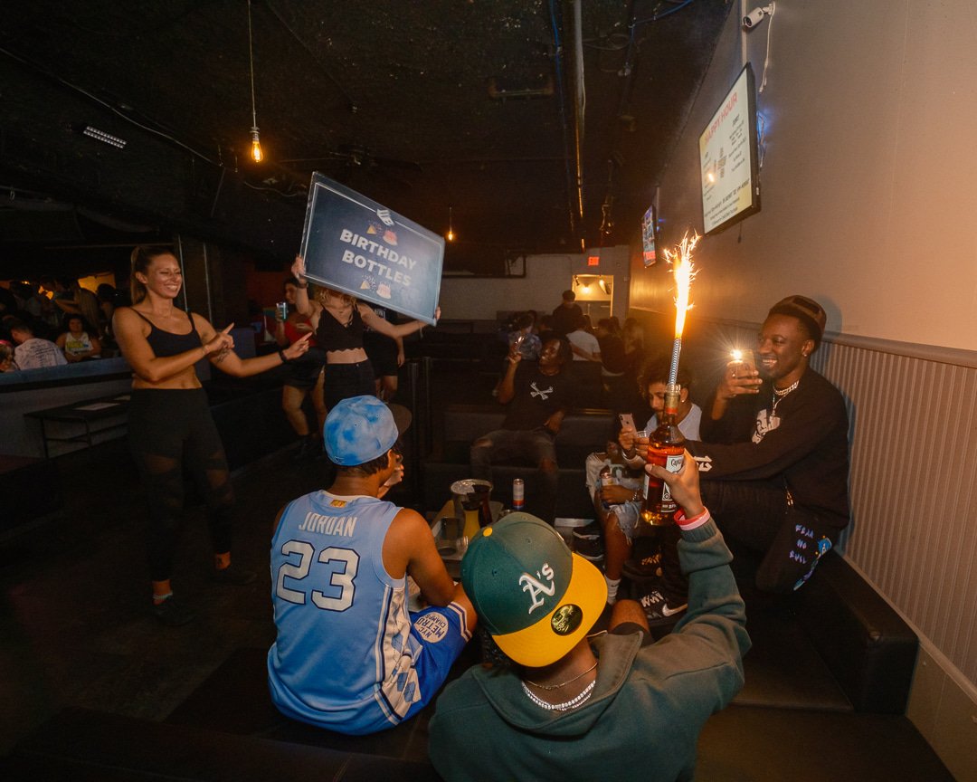 Celebrating in style? We've got you covered with VIP bottle service.