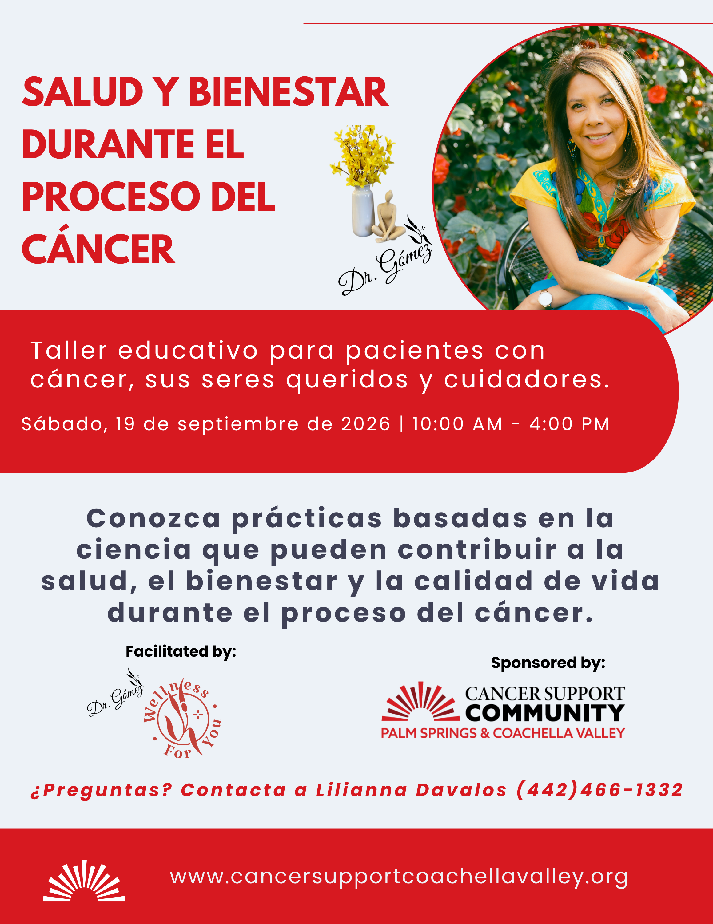 SALUD Y BIENESTAR DURANTE EL PROCESO DEL CÁNCER