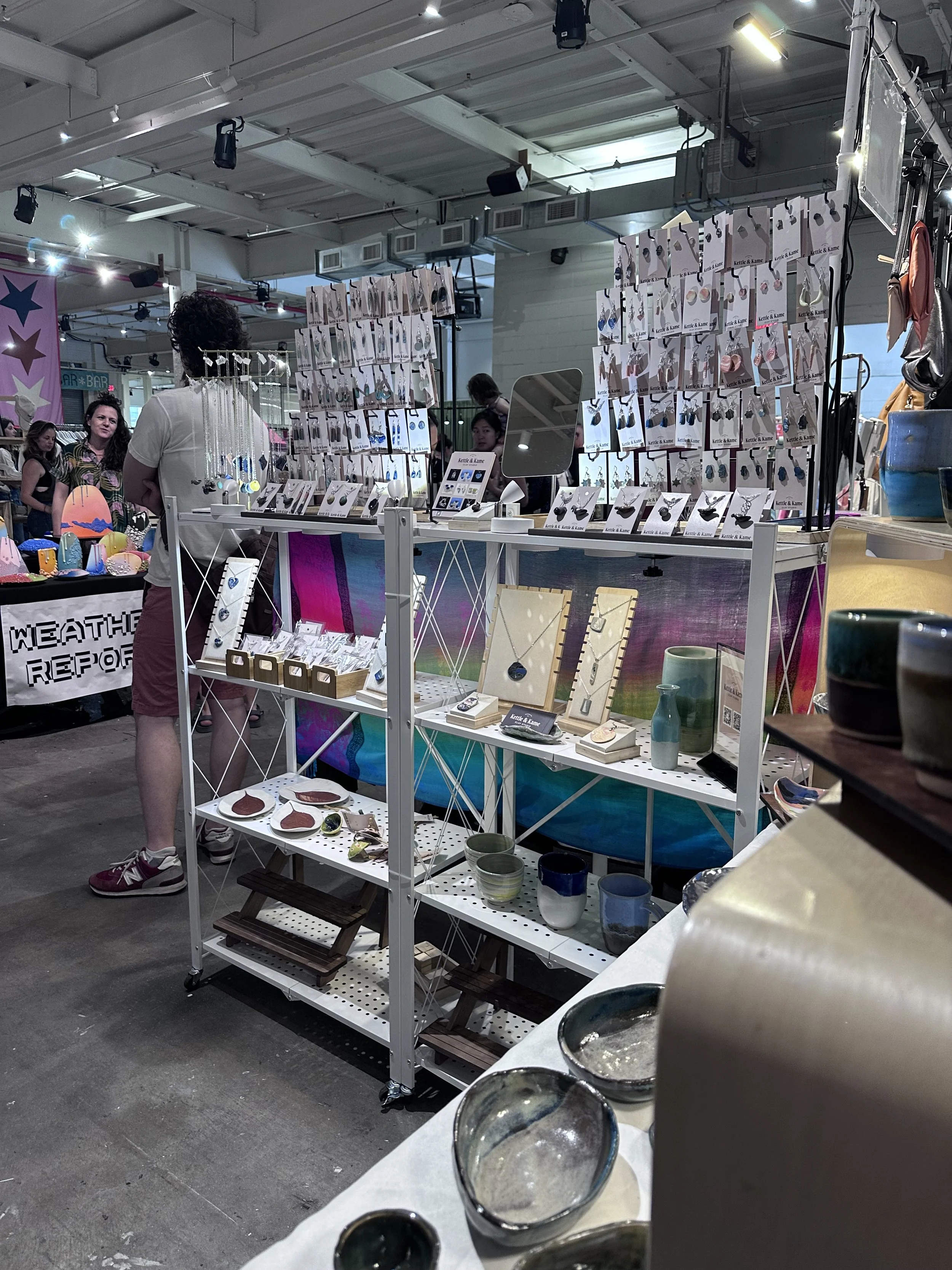 Pop Up Gallery Makers Market @ Wandering Barman- 315 Meserole Street, Brooklyn.