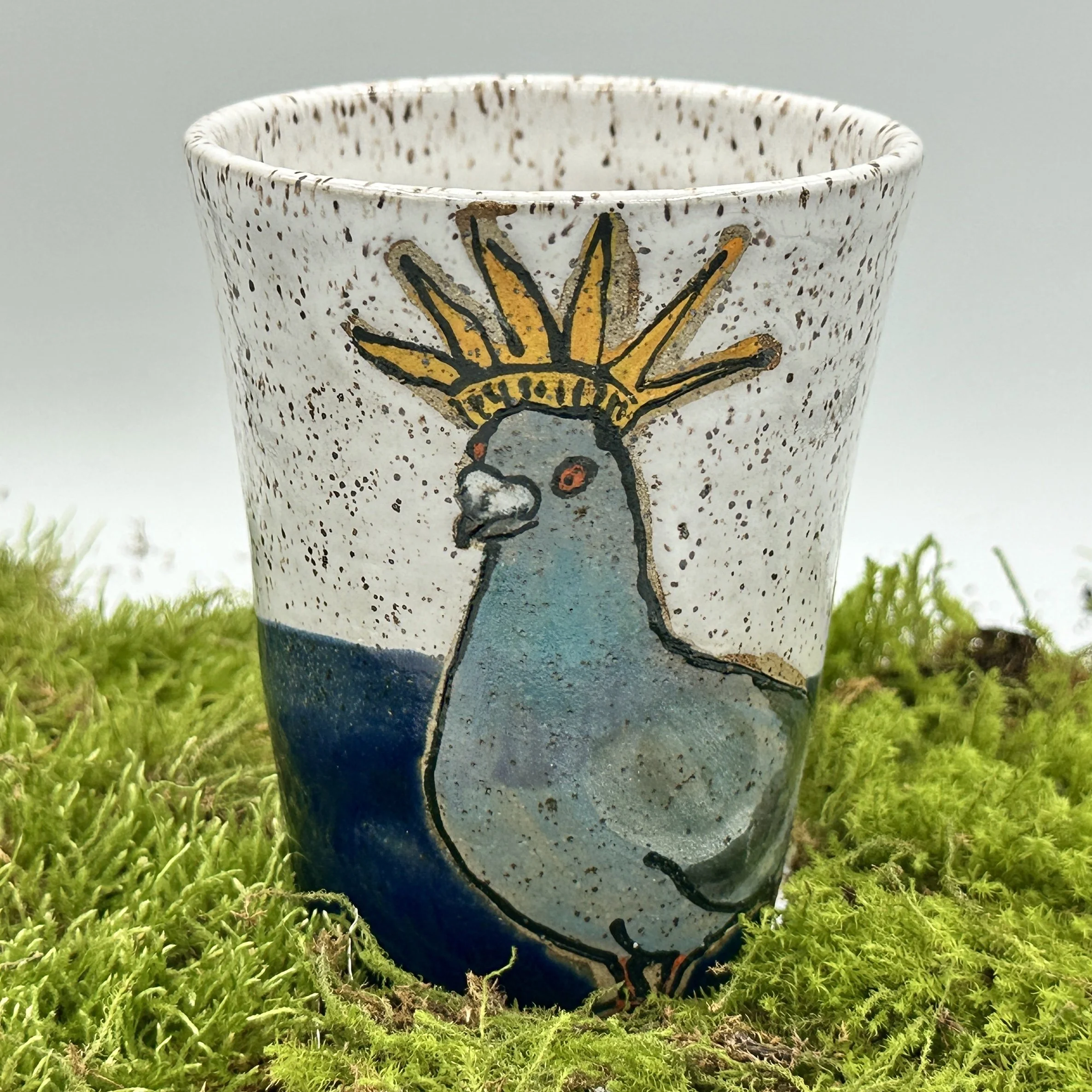 NYC Liberty Pigeon mug