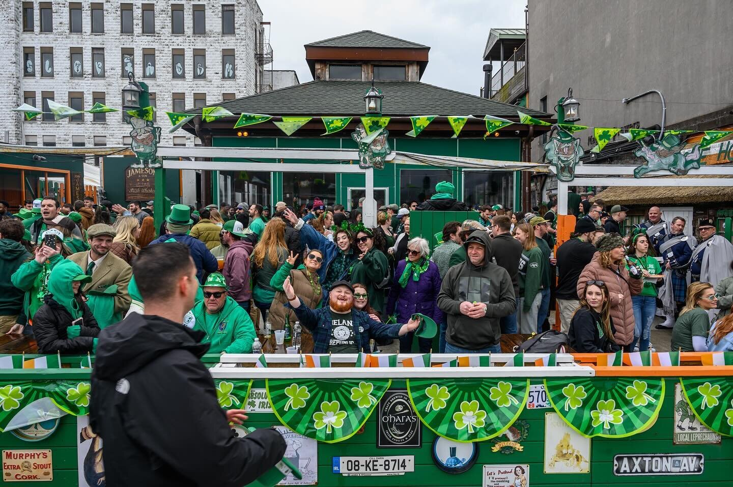 Parade day recap 🇮🇪☘️🙌🏼 Can&rsquo;t wait to do it all again this Sunday for St Patrick&rsquo;s day!