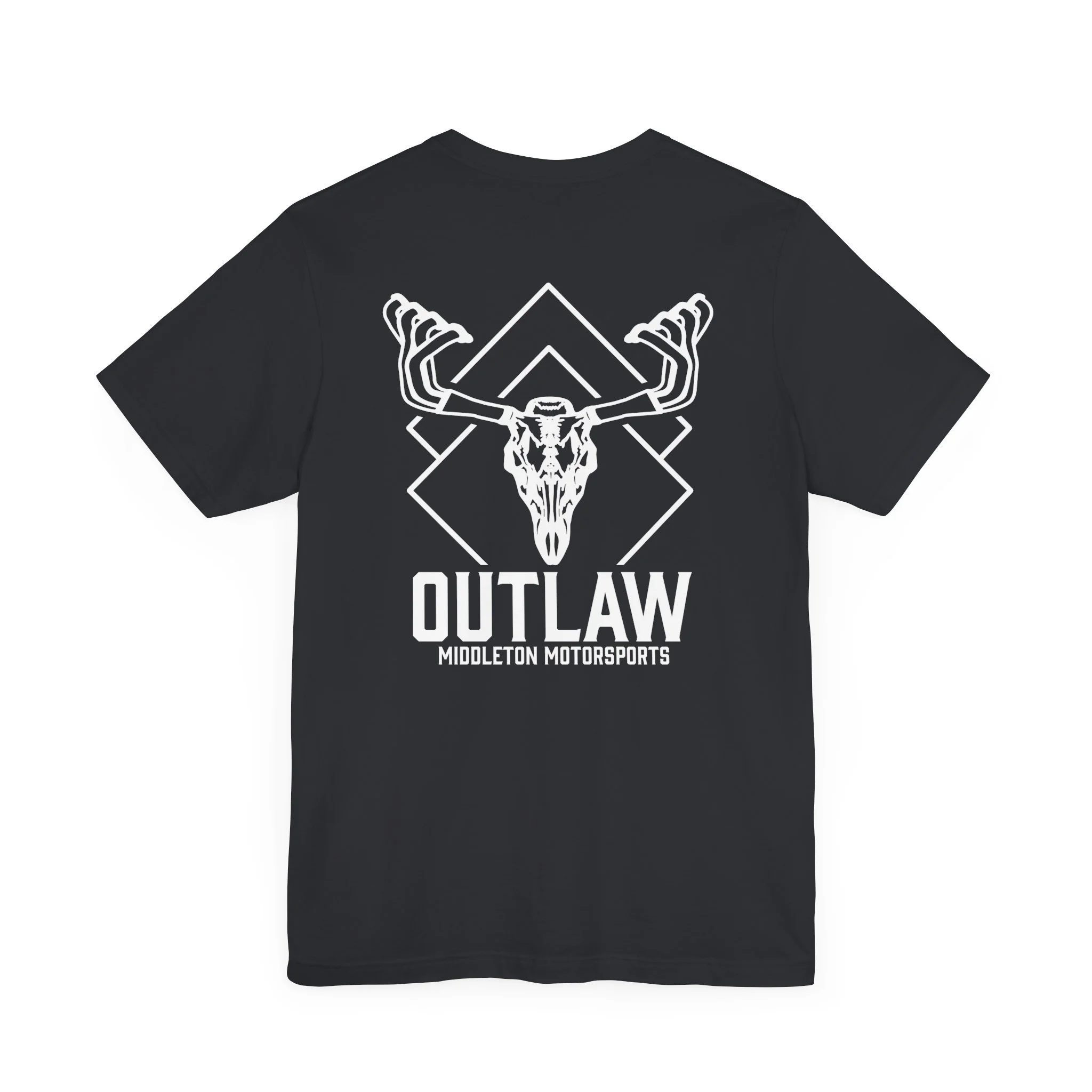 Outlaw Skull & Headers Tee — Middleton Motorsports