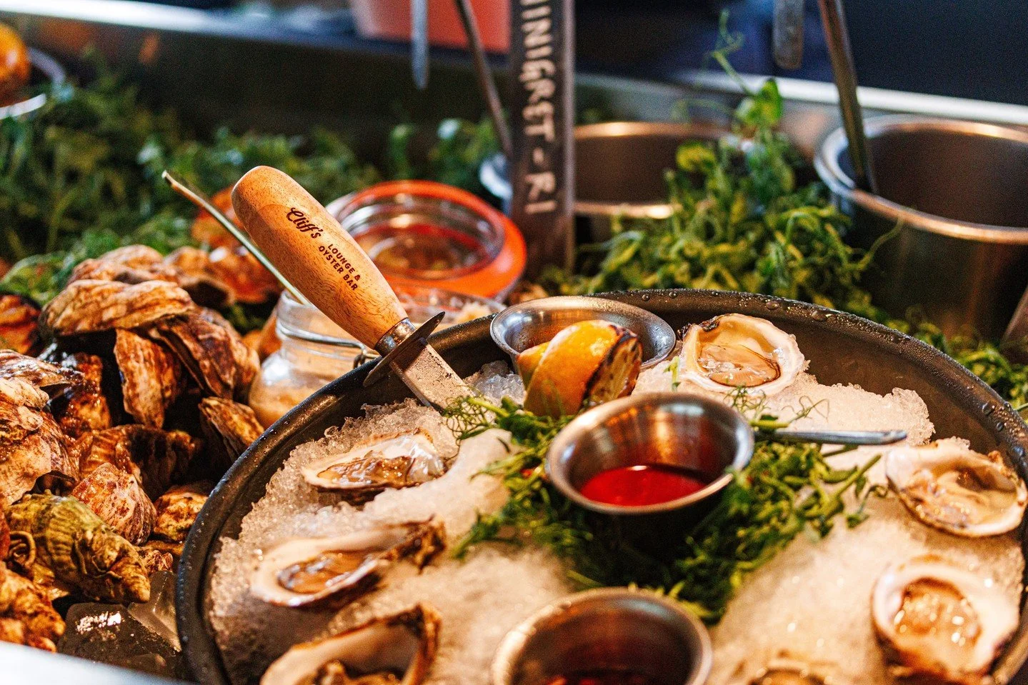Tucked inside Deacon&rsquo;s New South, Cliff&rsquo;s Lounge &amp; Oyster Bar is rooted in family tradition: sharing great oysters and even better conversation.⁠
⁠
Grab a seat at the bar or swing by for happy hour to unwind with chef-selected oysters