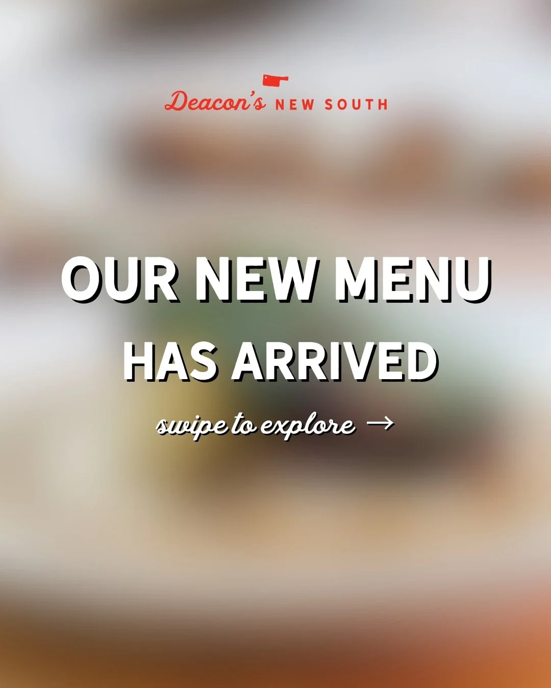 There&rsquo;s something new on the table at Deacon&rsquo;s.

Our latest menu brings a fresh lineup to dinner, from first bites to dessert. Swipe through for a taste of what&rsquo;s waiting, then join us downtown to experience the rest. Reservations a