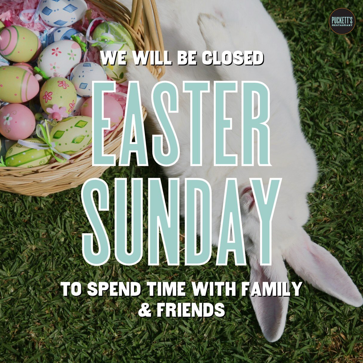 🐰🌷 In the spirit of Easter, our restaurants will be closed on Easter Sunday to allow our hardworking staff to spend precious time with their loved ones. 🐣💕 

We wish you all a joyous and blessed Easter weekend filled with love, laughter, and plen