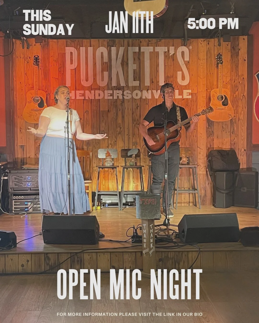 New songs. New voices. Same great stage 🎶⁠
Support local songwriters, enjoy dinner, and discover your next favorite artist.⁠
🎤 Apply to perform at the link in our bio⁠
🍽️ Reservations encouraged