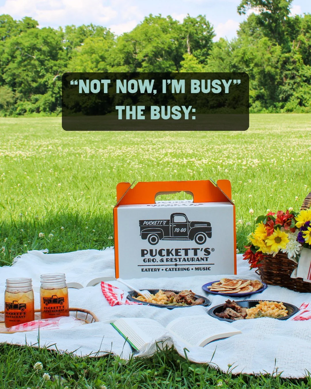 From picnic dinners and fresh dessert to date nights and happy hours, we're proud to be part of the moments that bring people together. 🧡 ⁠
⁠
Find a Puckett's near you today.