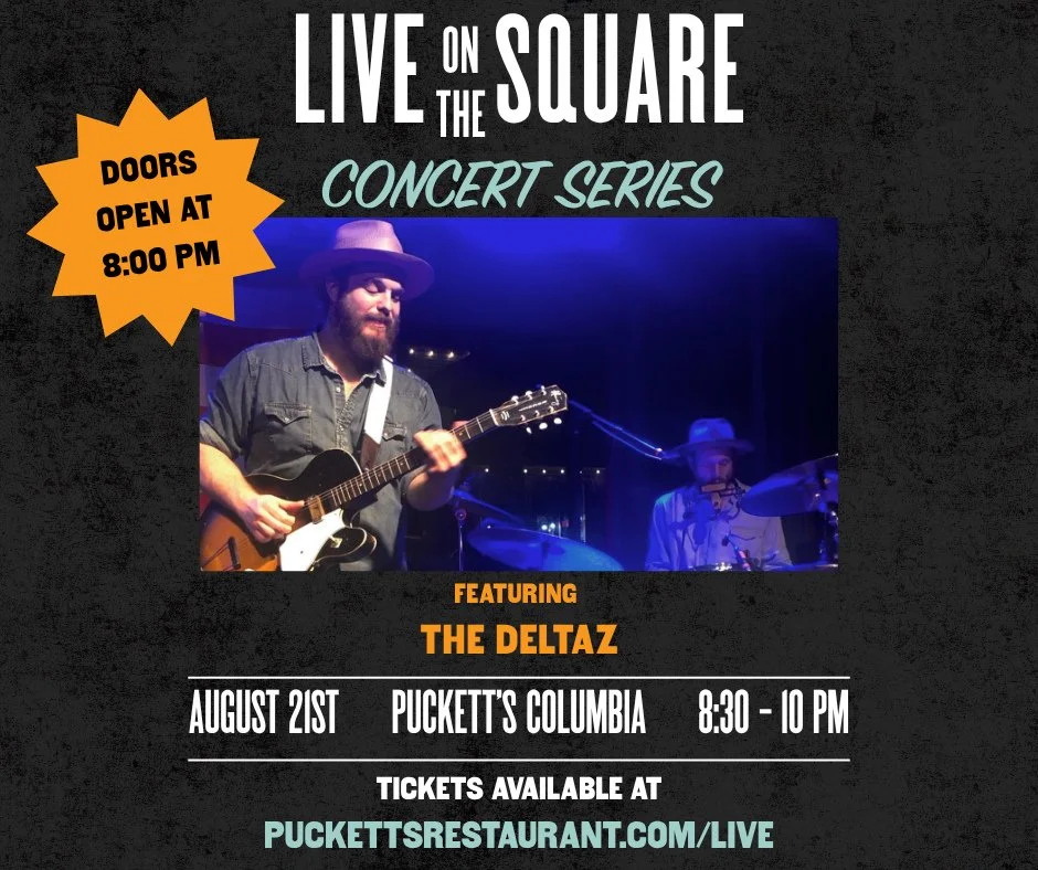 Tomorrow's the day! Make plans and join us for another round of amazing live music featuring The Deltaz.⁠
⁠
Grab your tickets using the link in our bio.