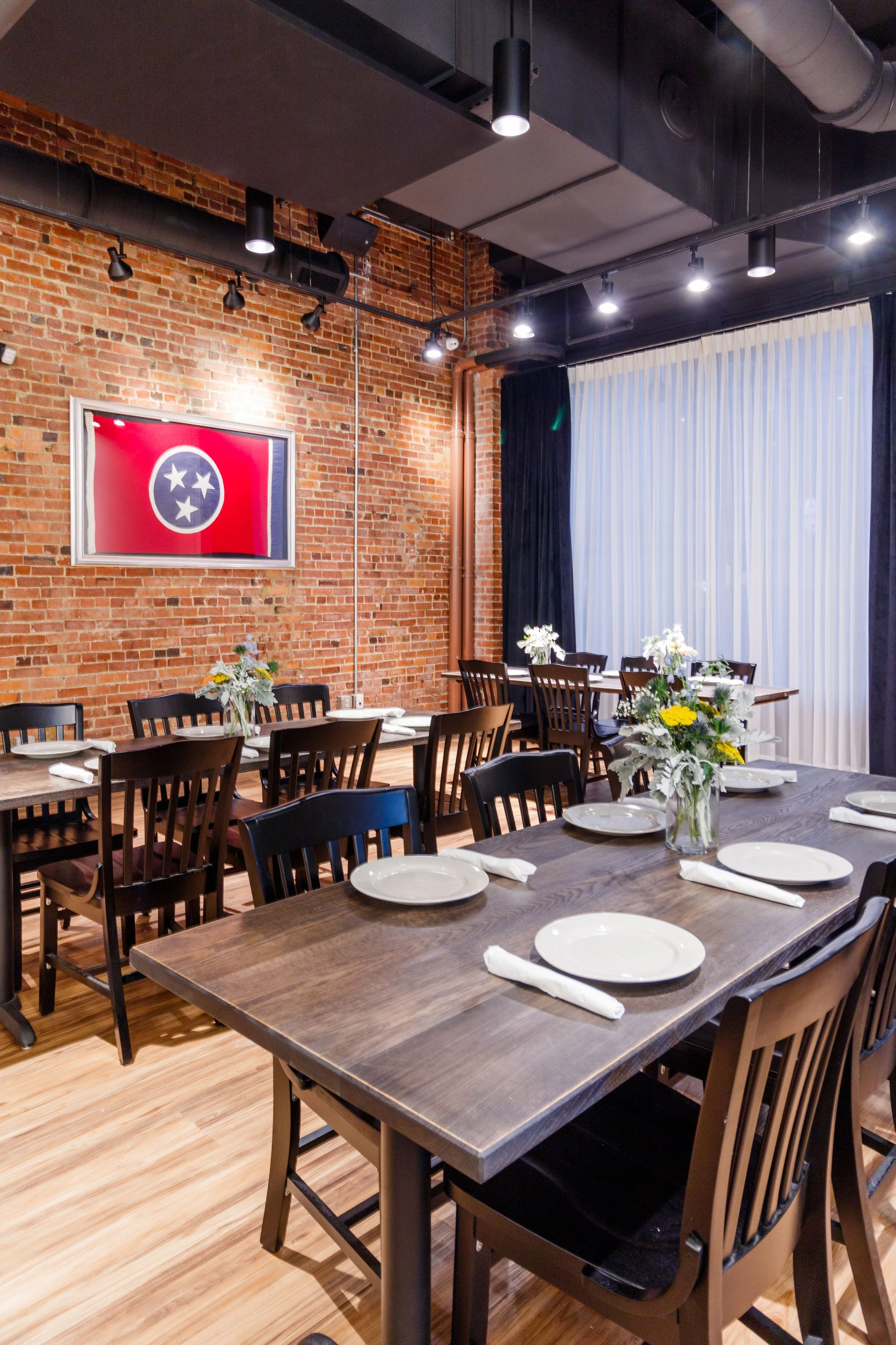 puckett's backstage private dining room