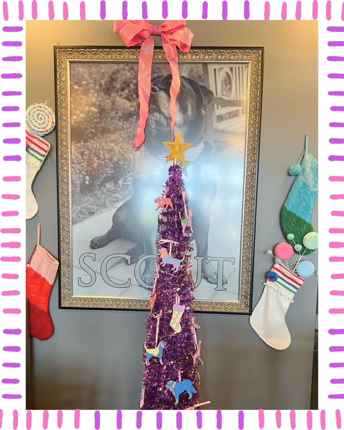 Make tails wag this holiday! 🎄🐶 Next time you dine with us this season, check out our Howl-iday Tree. Each ornament represents a donation to Snooty Giggles Dog Rescue. &lsquo;Tis the season of giving🩷