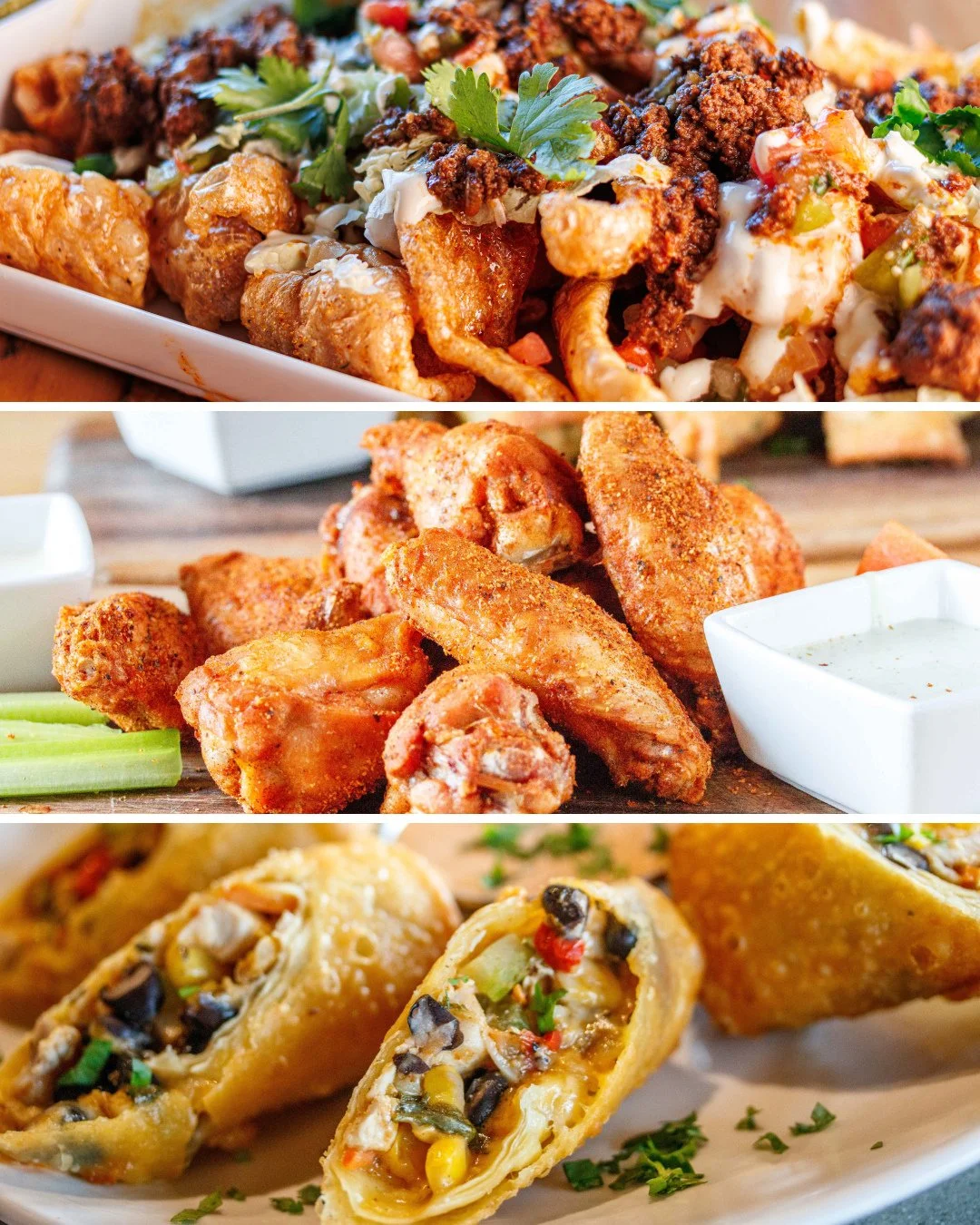 Wings. Pub rolls. Pork rind nachos. 🏈🍻 That&rsquo;s the gameday lineup. Order for the whole team and pick up before the big game.