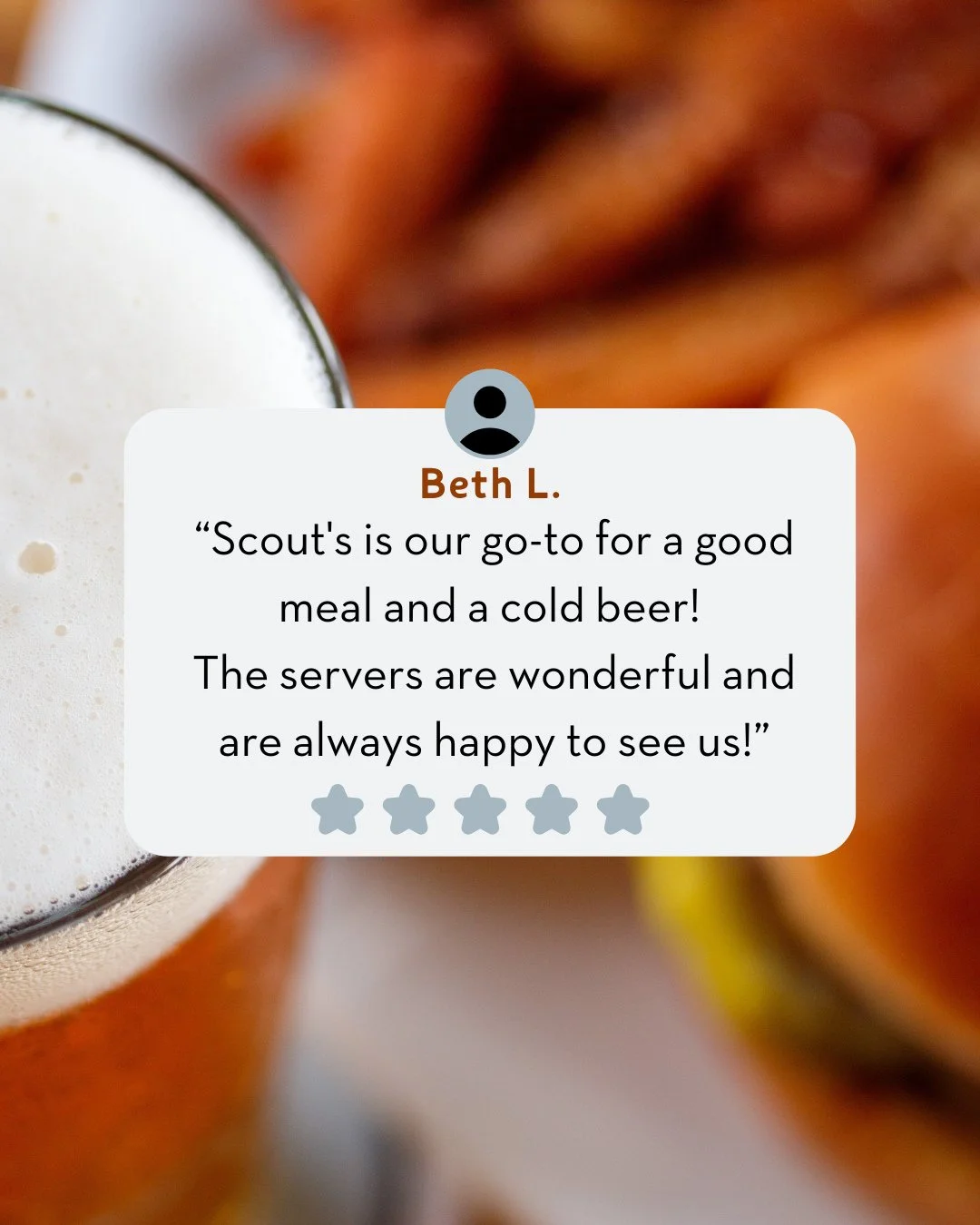 Nothing makes our day like hearing you had a 5-star visit ⭐ Thanks for the kind words and for letting us be your neighborhood spot.