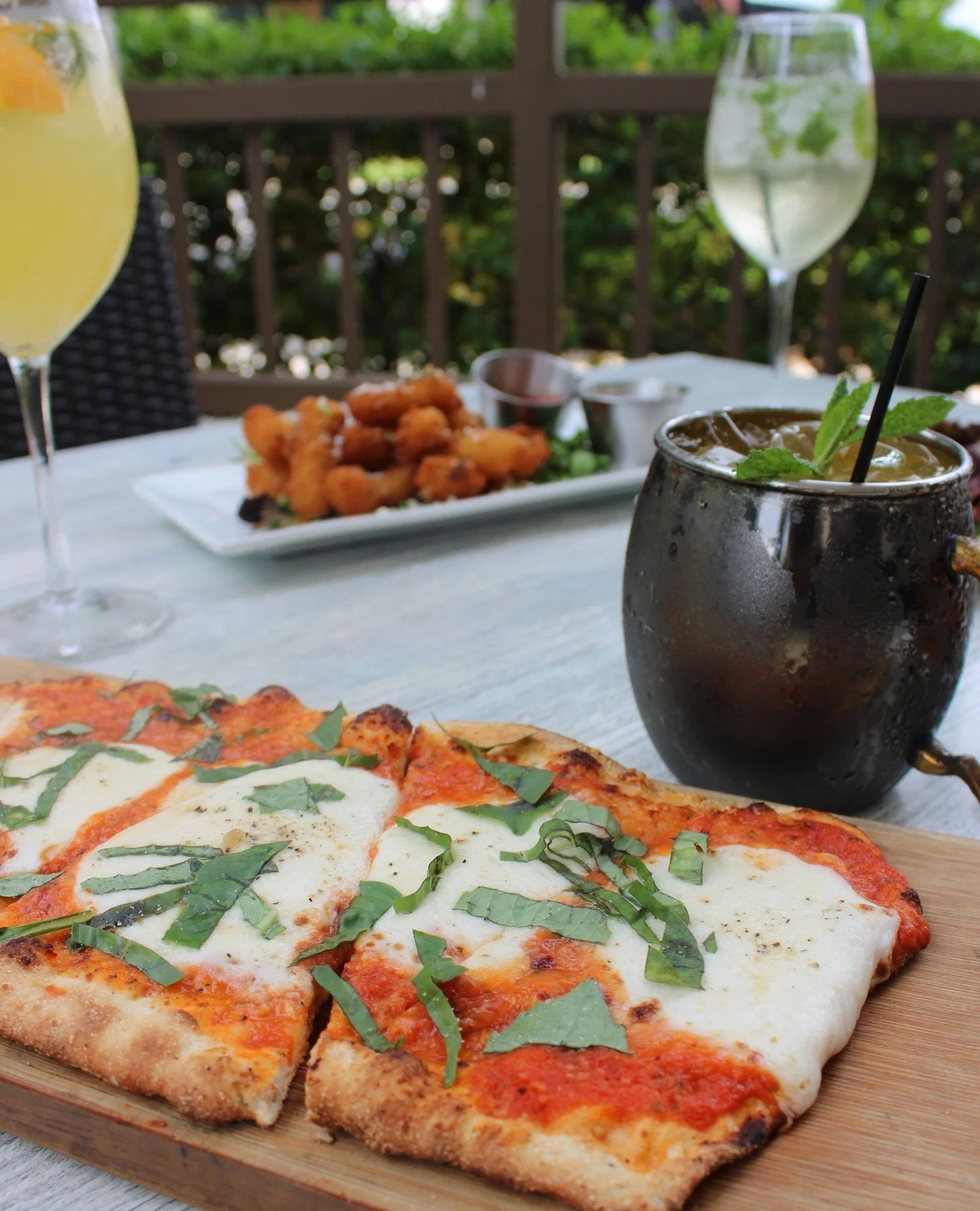 Happy Wednesday!⁠
⁠
You've made it through half the week and deserve a reward. Unwind at Scout's and enjoy our happy hour specials. Stop by anytime between 3-6pm and sip on a Scout's Sangria and indulge in our $8 bar bites.