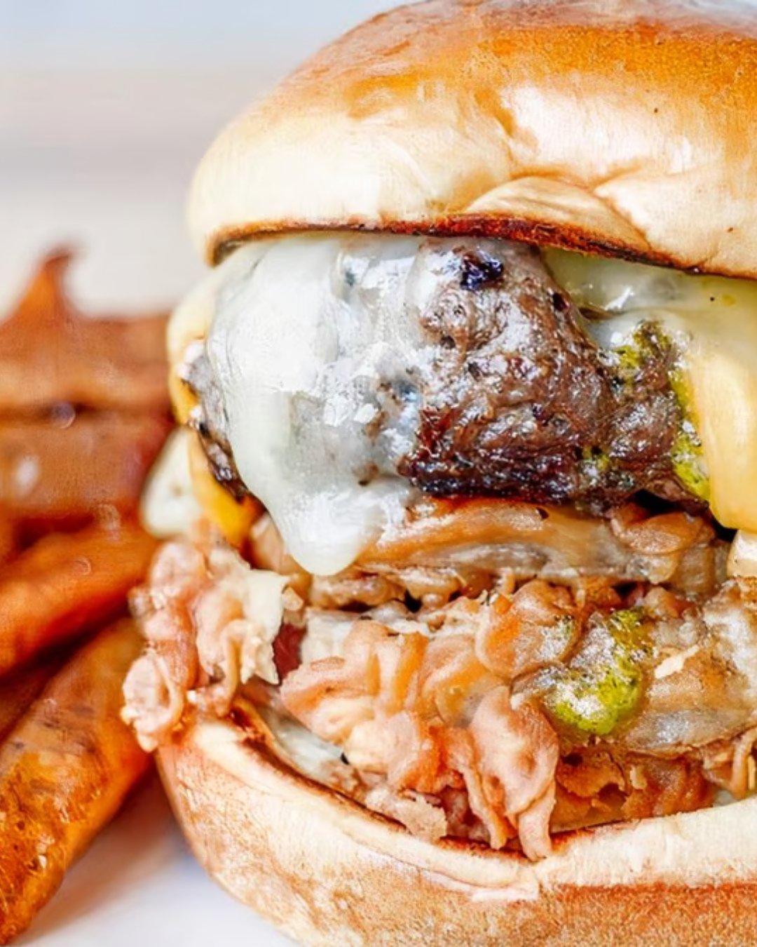 Father's Day essentials:⁠
⁠
🍔 Burgers⁠
🍺 Cold beer⁠
🍕 Pizza for the table⁠
☀️ A seat on the patio⁠
⁠
Good news: we've got all four covered. Happy Father's Day!