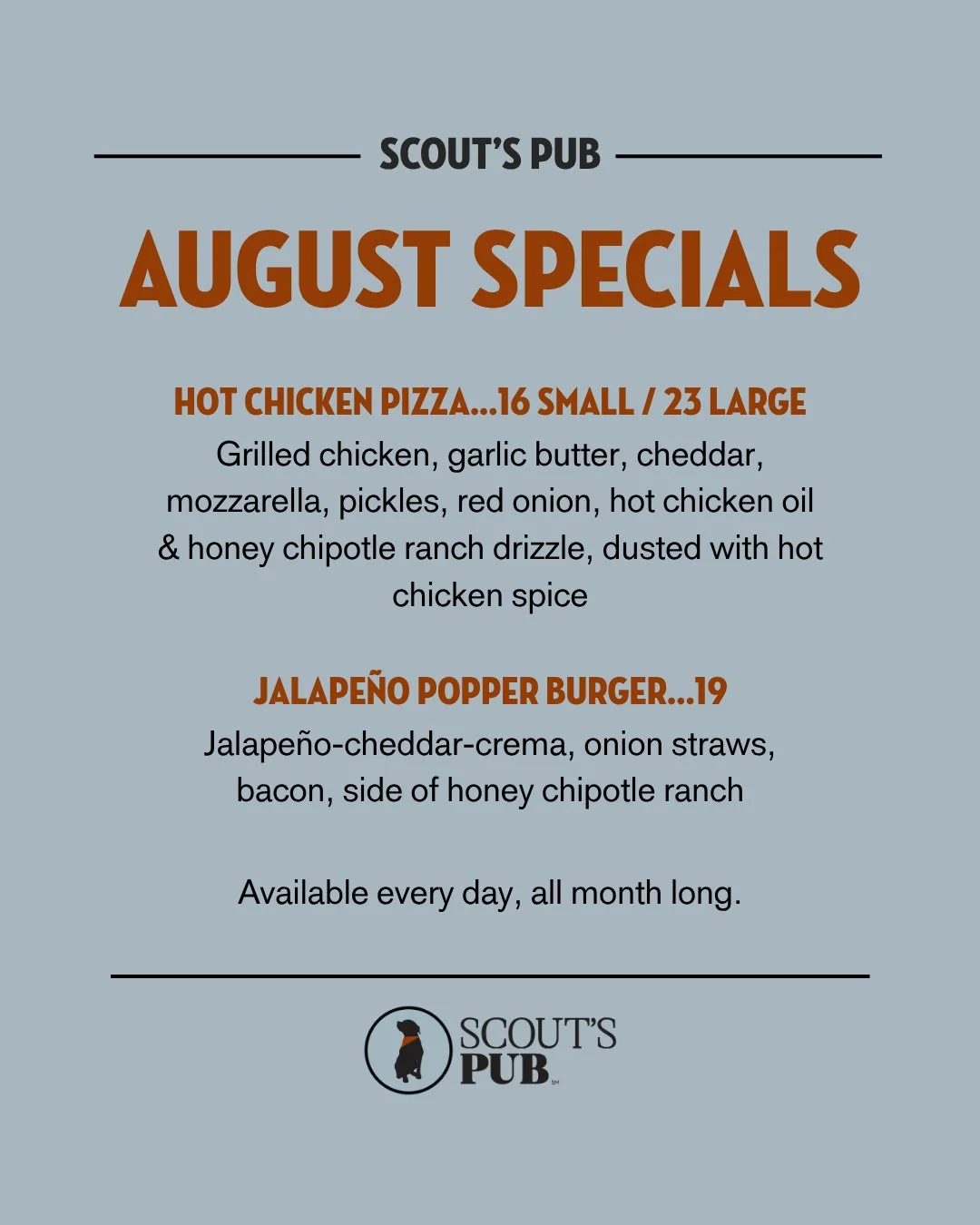 A little reminder before August comes to a close... 😉

Our limited time specials are only here through the end of the month. If you haven't tried them yet, now's your chance. If you have, tell us which one's been your favorite below!