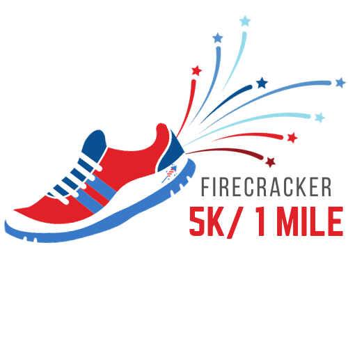 Firecracker 5K and 1 Mile event logo
