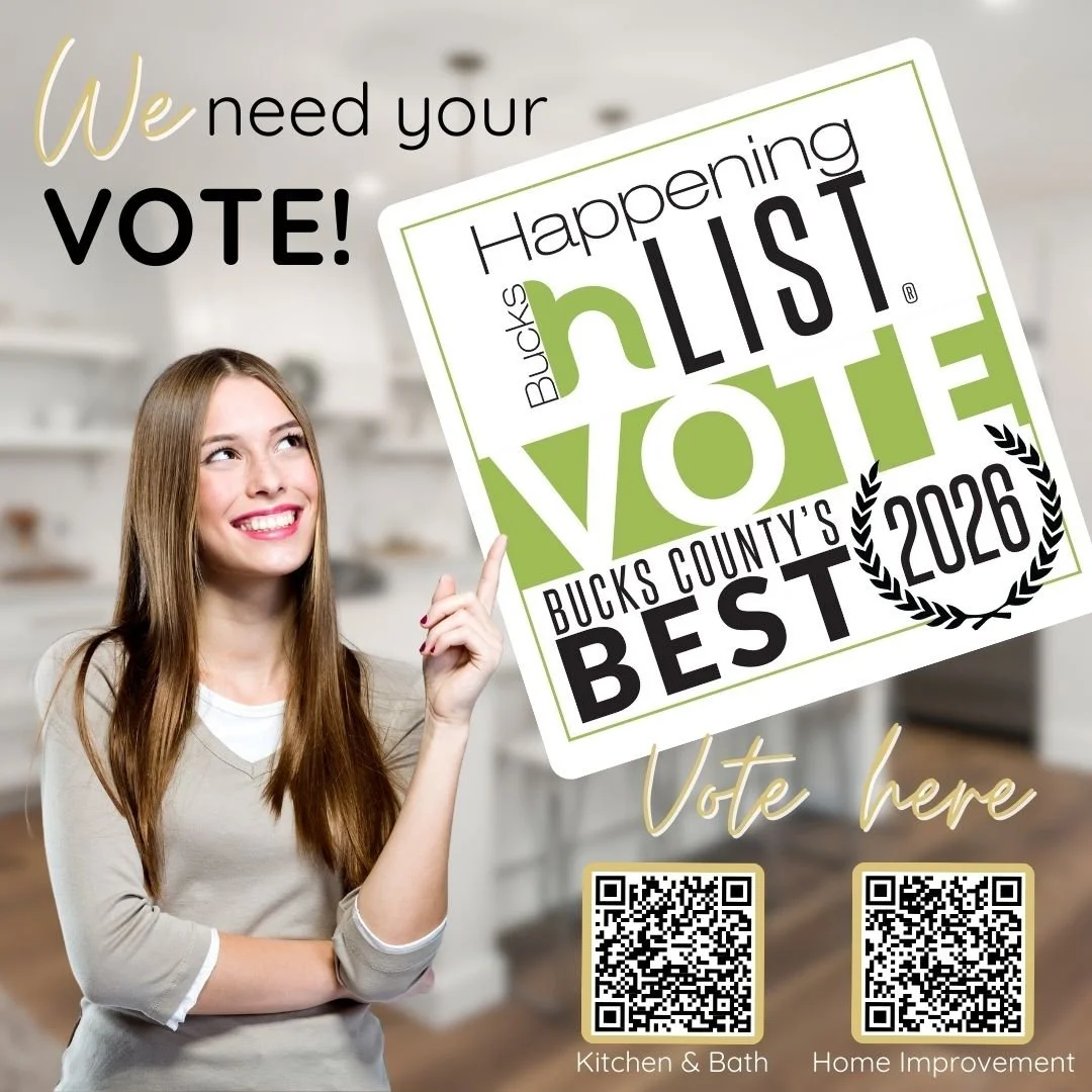 𝗪𝗲 𝗻𝗲𝗲𝗱 𝘆𝗼𝘂𝗿 𝘃𝗼𝘁𝗲! Simply Cabinetry is nominated for the 2026 Bucks &amp; Montgomery County Happening Lists. Please vote for us in 𝗛𝗼𝗺𝗲 𝗜𝗺𝗽𝗿𝗼𝘃𝗲𝗺𝗲𝗻𝘁 and 𝗞𝗶𝘁𝗰𝗵𝗲𝗻 &amp; 𝗕𝗮𝘁𝗵 &mdash;  𝘷𝘰𝘵𝘪𝘯𝘨 𝘦𝘯𝘥𝘴 2/28 𝘢?
