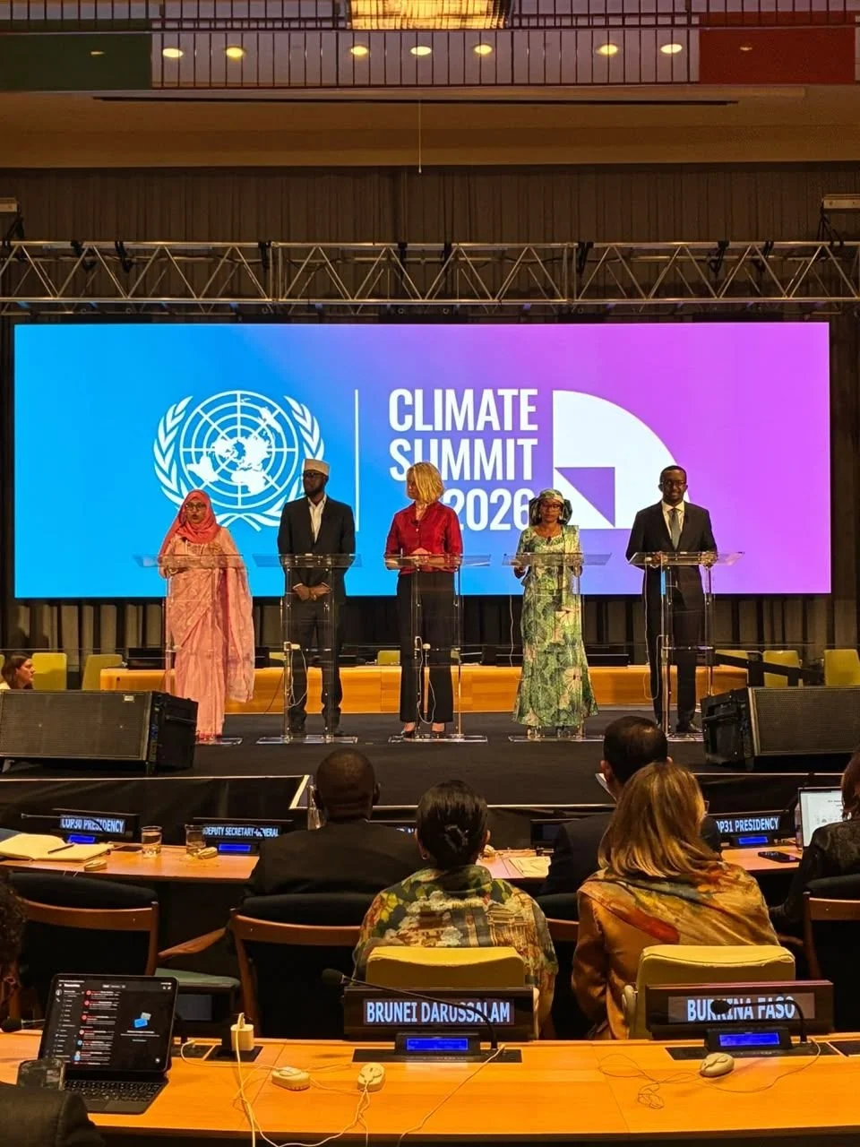 UNGA81: DON’T RESCUE US, PROVIDE CONDITIONS THAT ALLOW US TO BUILD