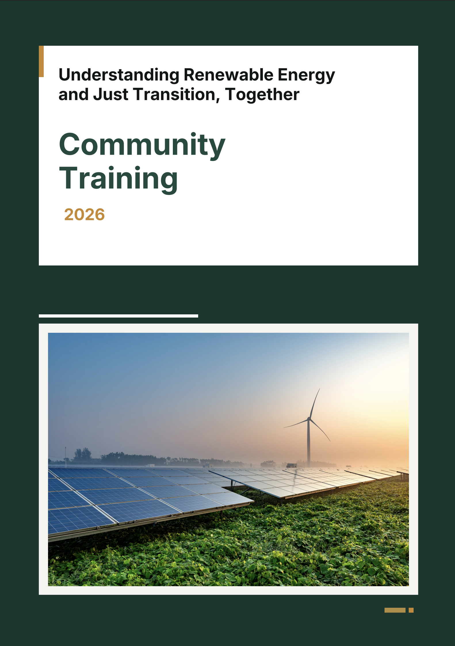 Understanding Renewable Energy and Just Transition Together