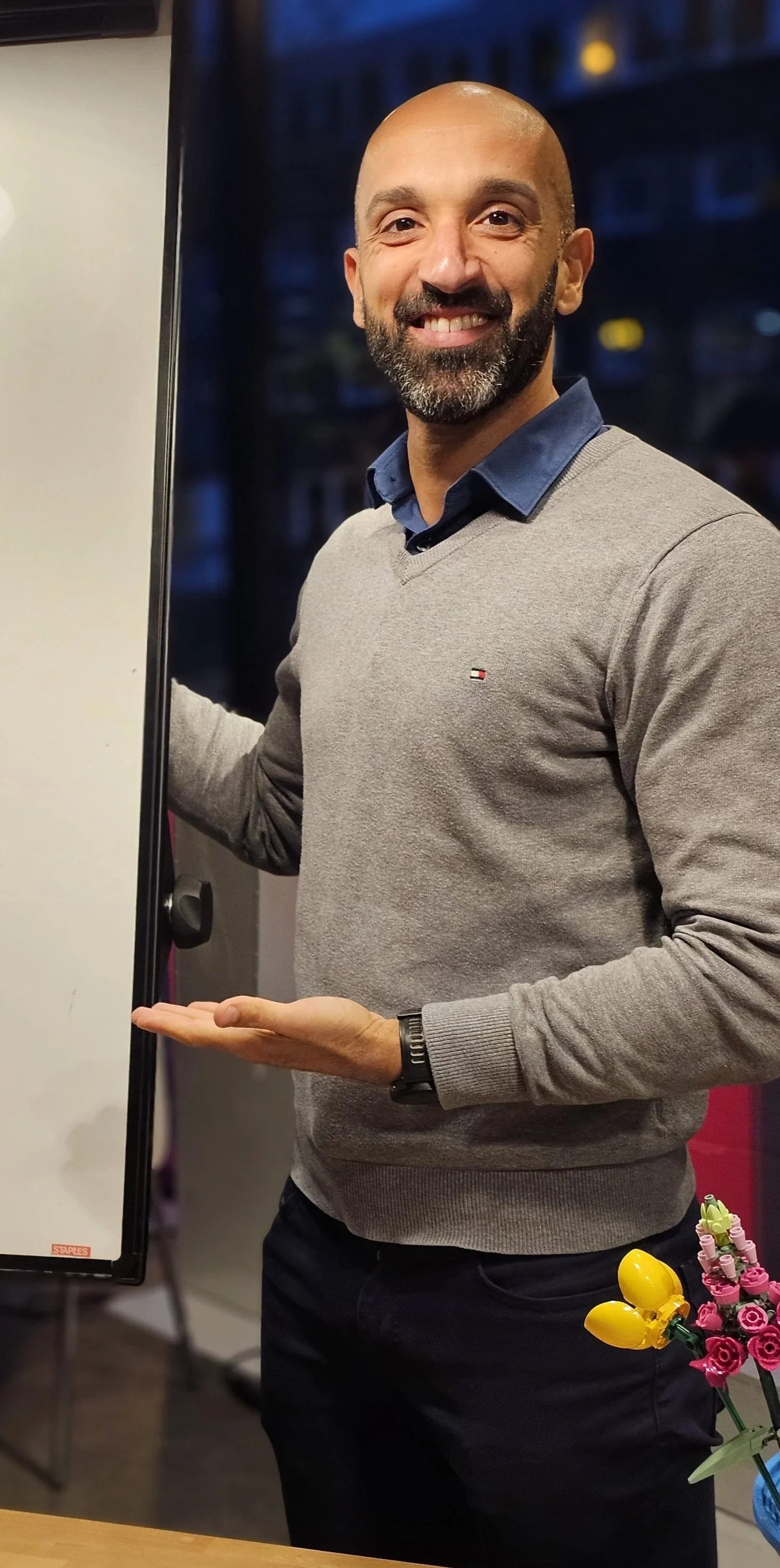 Igno at an event in Leiden