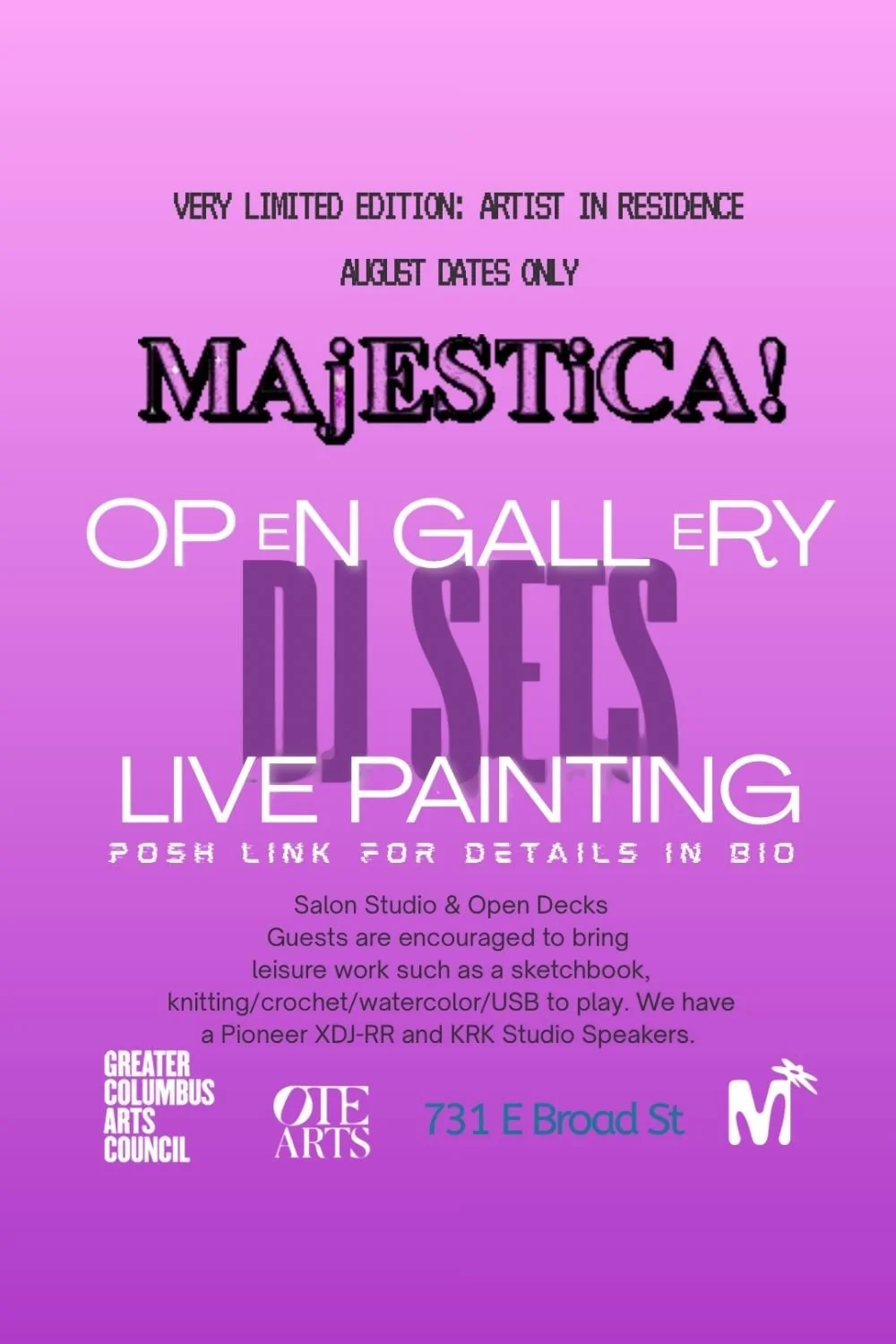 MAjESTiCA Open Gallery DJ SET