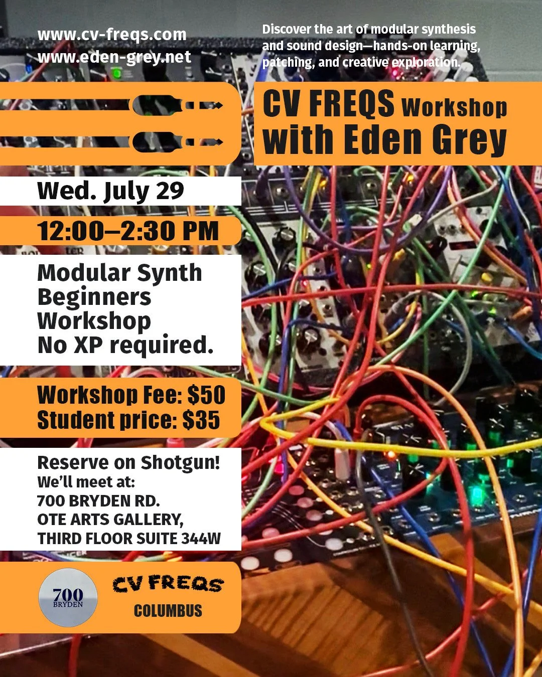 Modular Synth Beginners Workshop