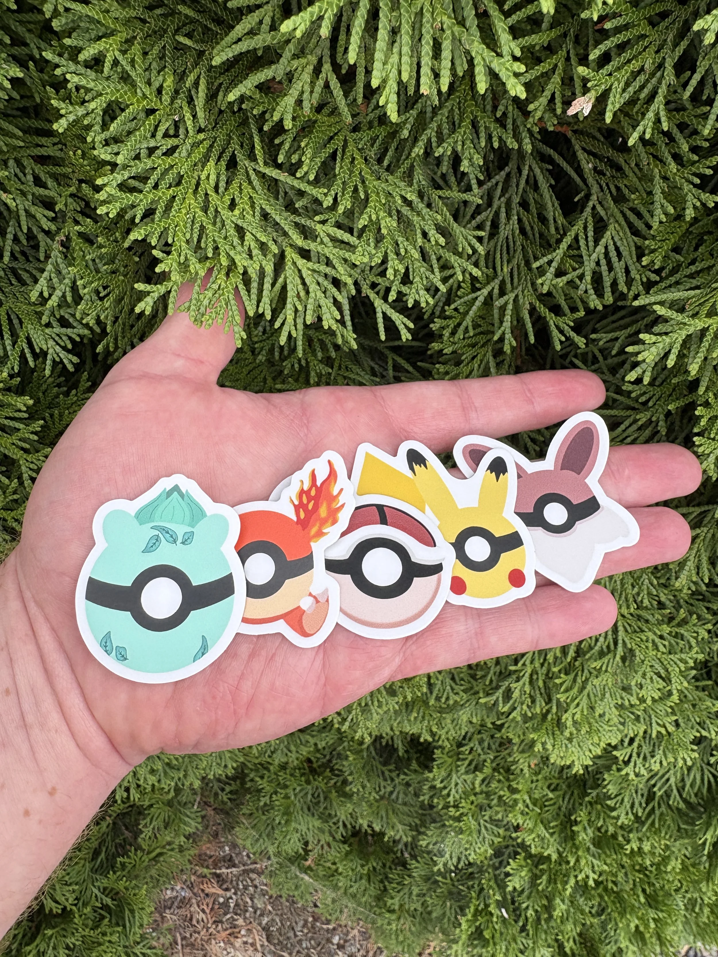 Critter Ball Die Cut Sticker Set ONE