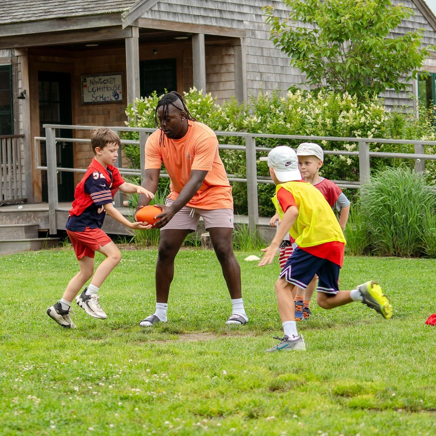 🏈 Camp Lighthouse is bringing the heat with some flag football frenzy! ⚡️ From exhilarating plays to big smiles, every moment is a touchdown of fun and friendship. Let the football fever ignite at Camp Lighthouse! 🌟🌞 #CampLighthouse #flagfootballf