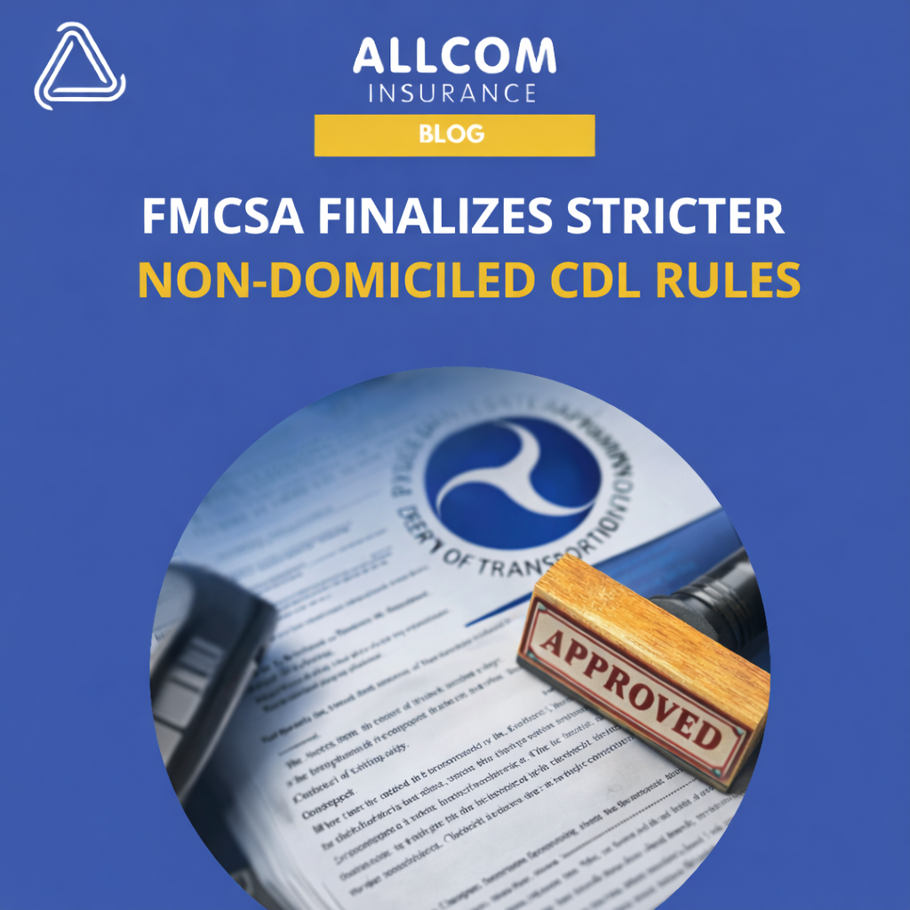 FMCSA Finalizes New Era for Non-Domiciled CDLs