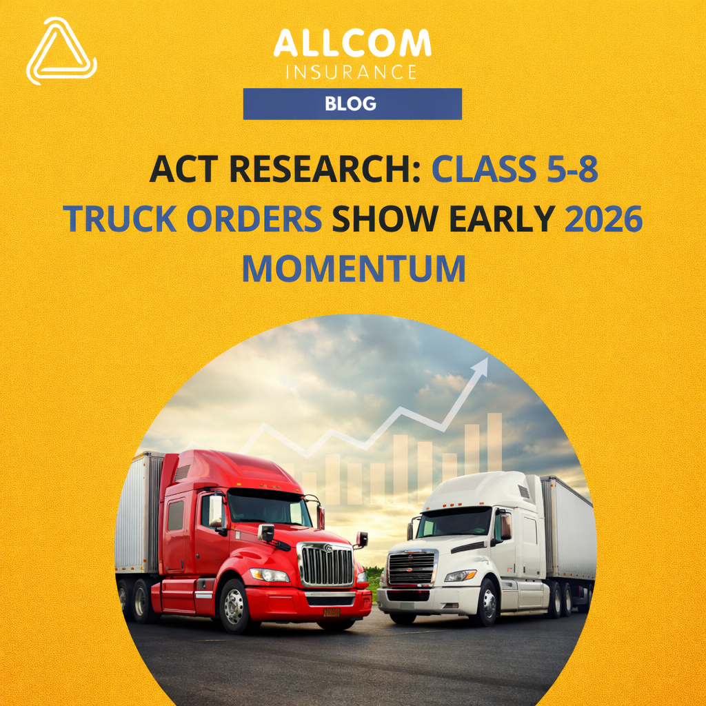 ACT Research: Class 5-8 Truck Orders Show Early 2026 Momentum