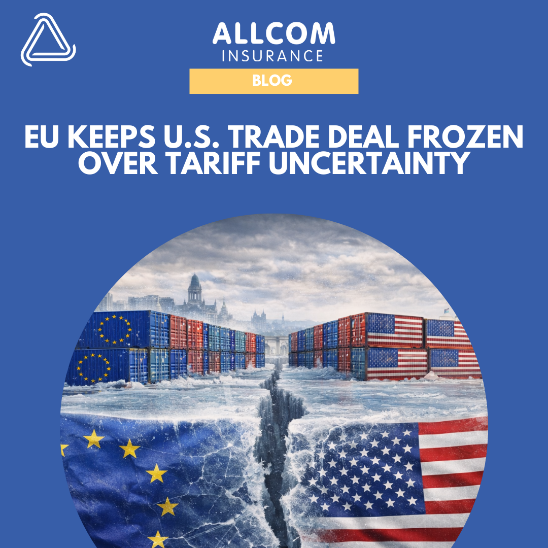 EU Keeps U.S. Trade Deal Frozen Over Tariff Uncertainty