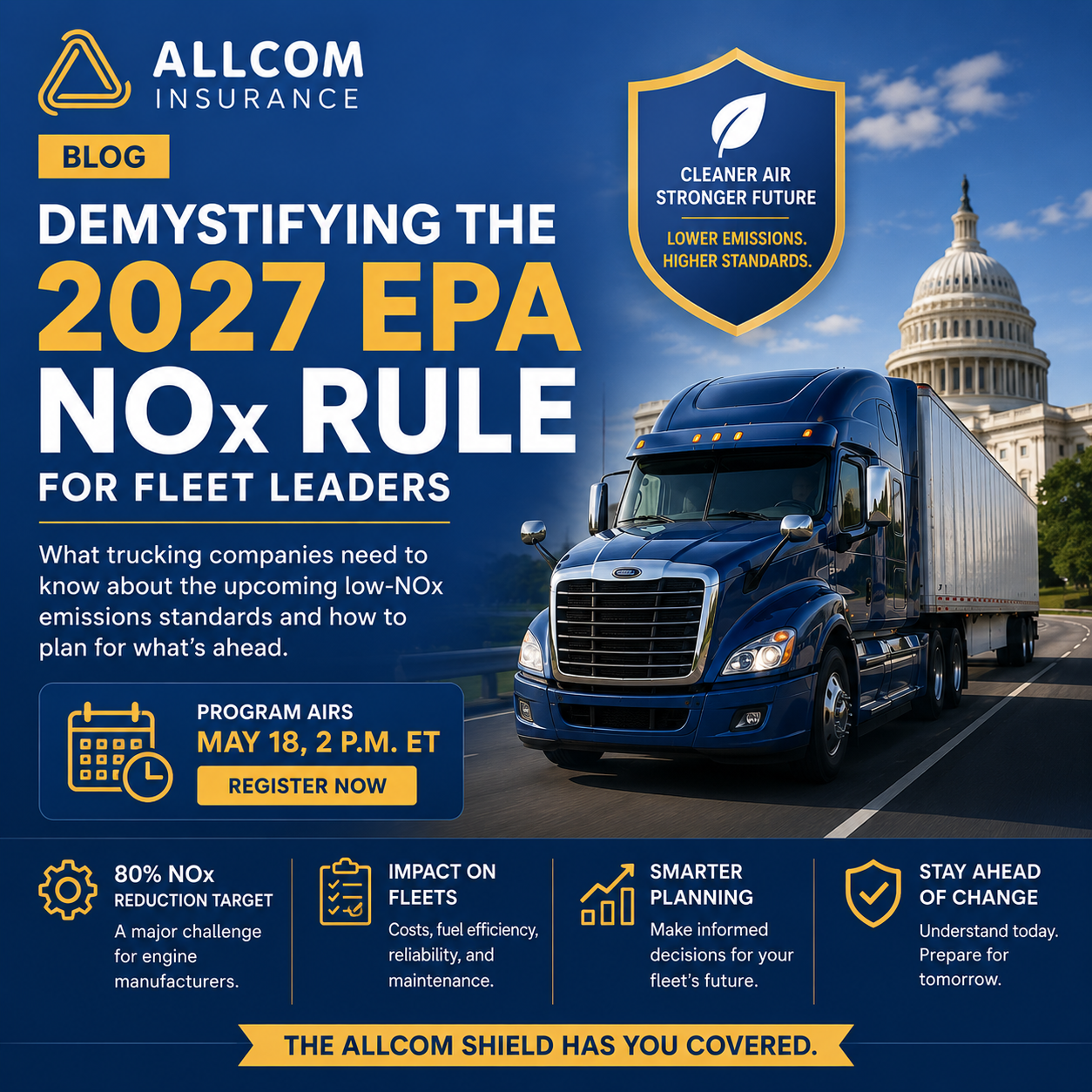 What the 2027 EPA NOx Rule Means for Trucking Companies and Fleet Planning