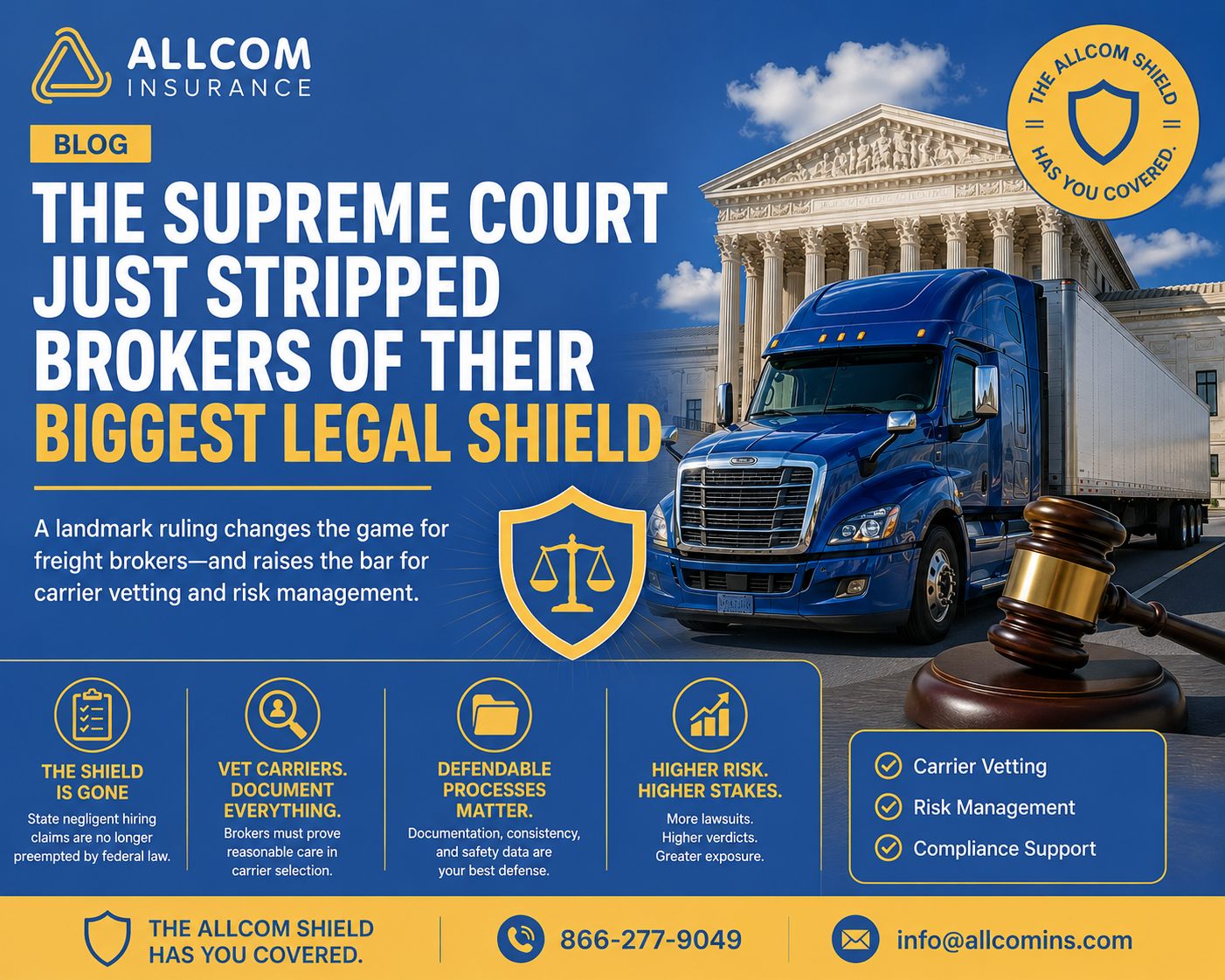 Supreme Court Ruling Creates Major Liability Shift for Freight Brokers