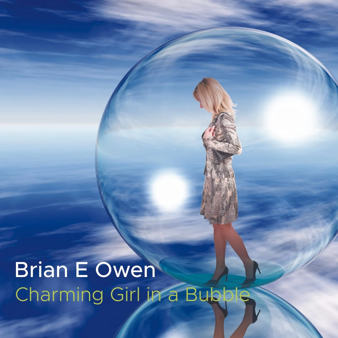 Charming Girl in a Bubble