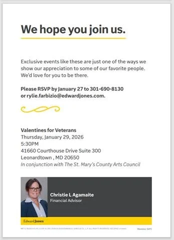 Valentines for Veterans Card Making