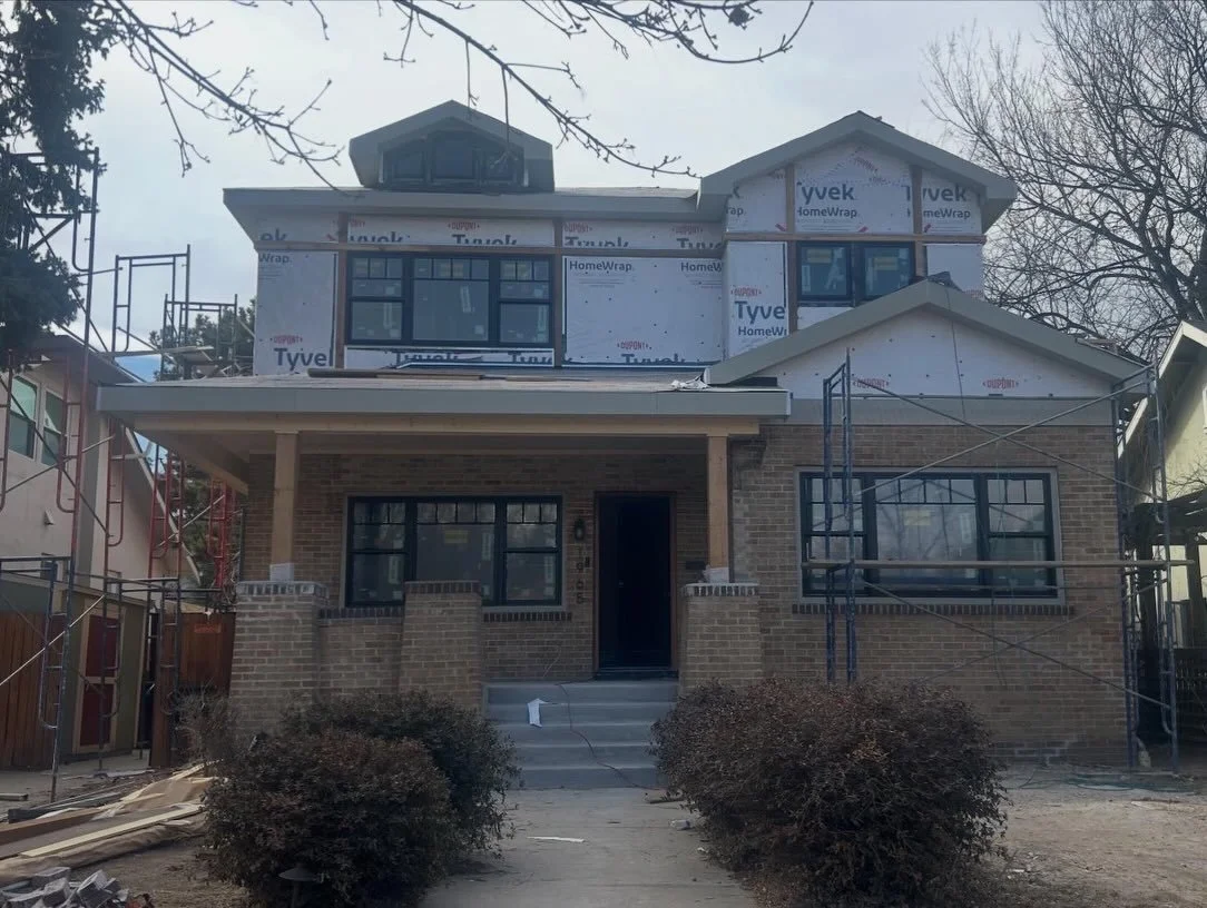 Here is a pop top we are working on in Park Hill. The inside still has a long way to go but the exterior is starting to come together.