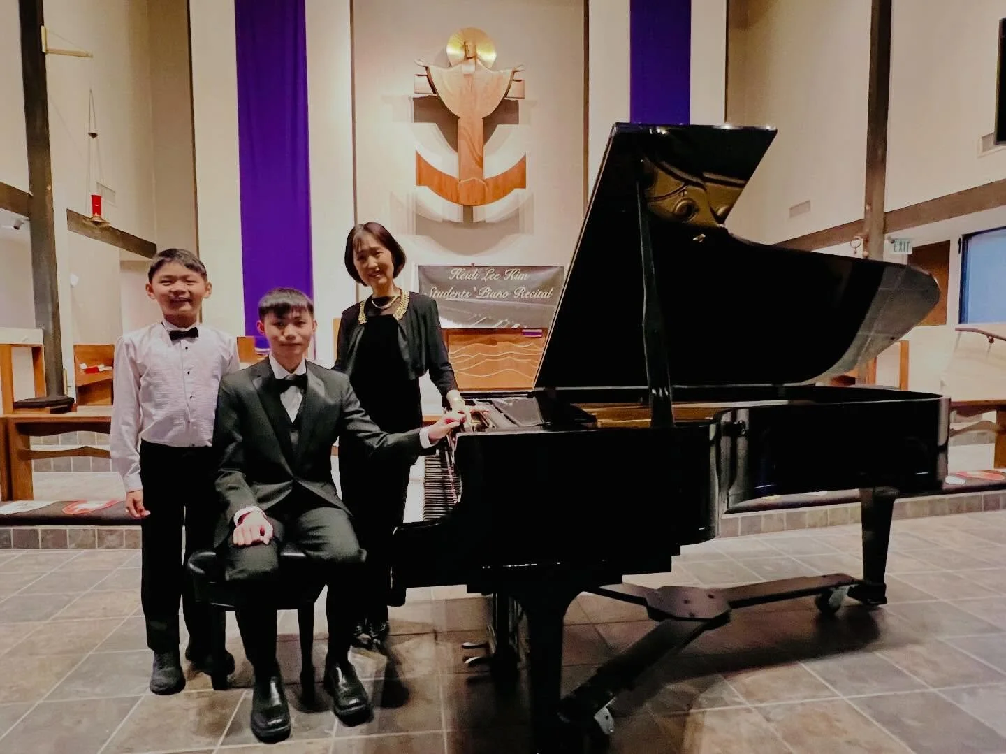 Studio Recital at Newport Beach.