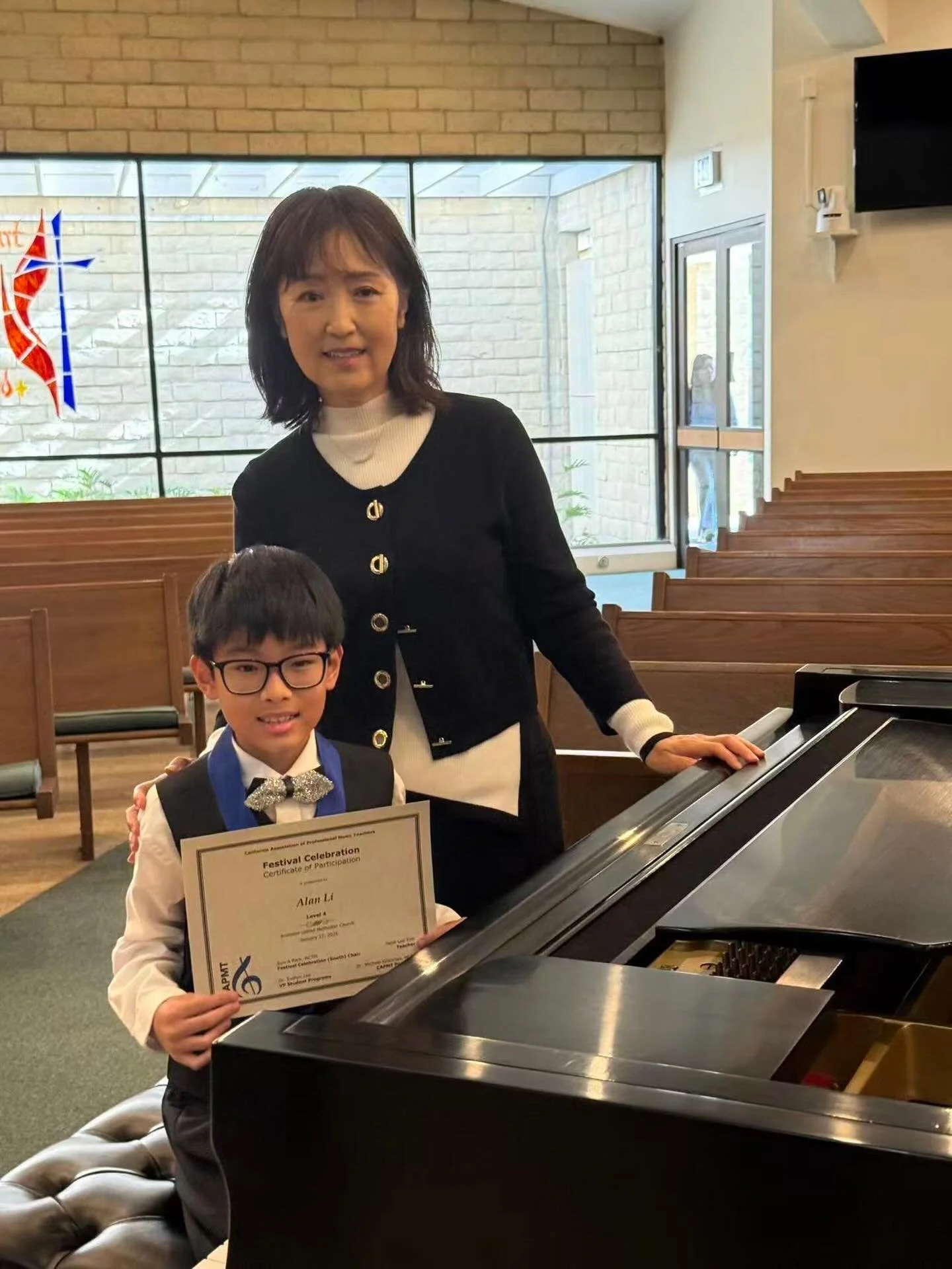 Congratulations to Alan for performing at CAPMT winners recital.