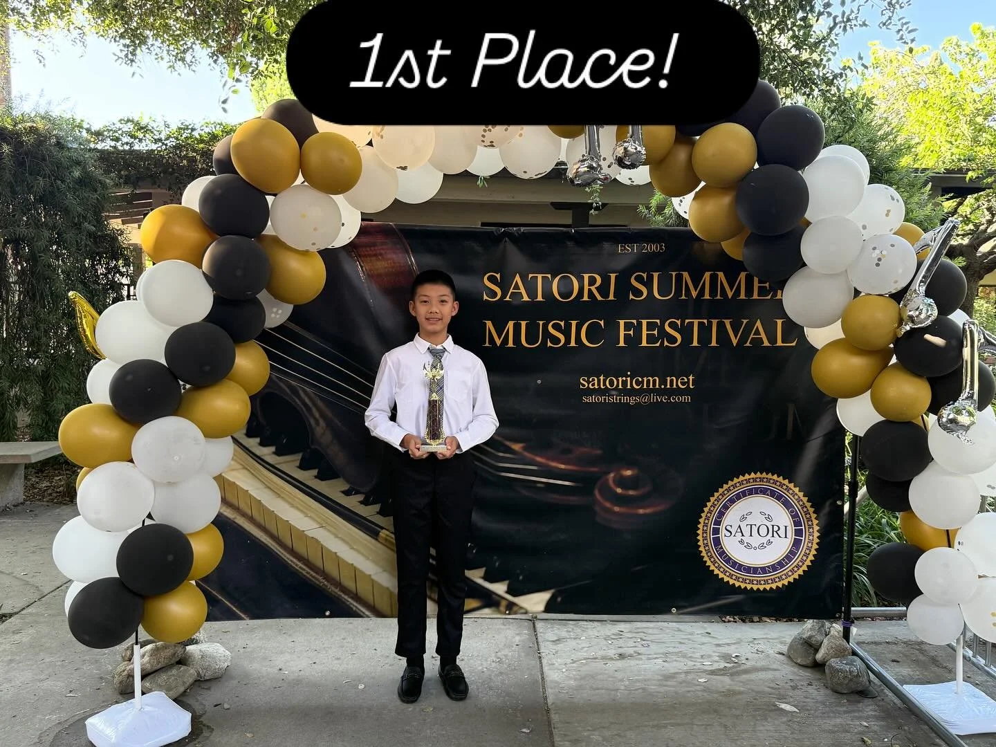 Congrats Michael for 1st place! 🥇 

#pianolessons #pianocompetition #irvinepianolessons #irvinepianoteacher #certifiedpianoteacher
