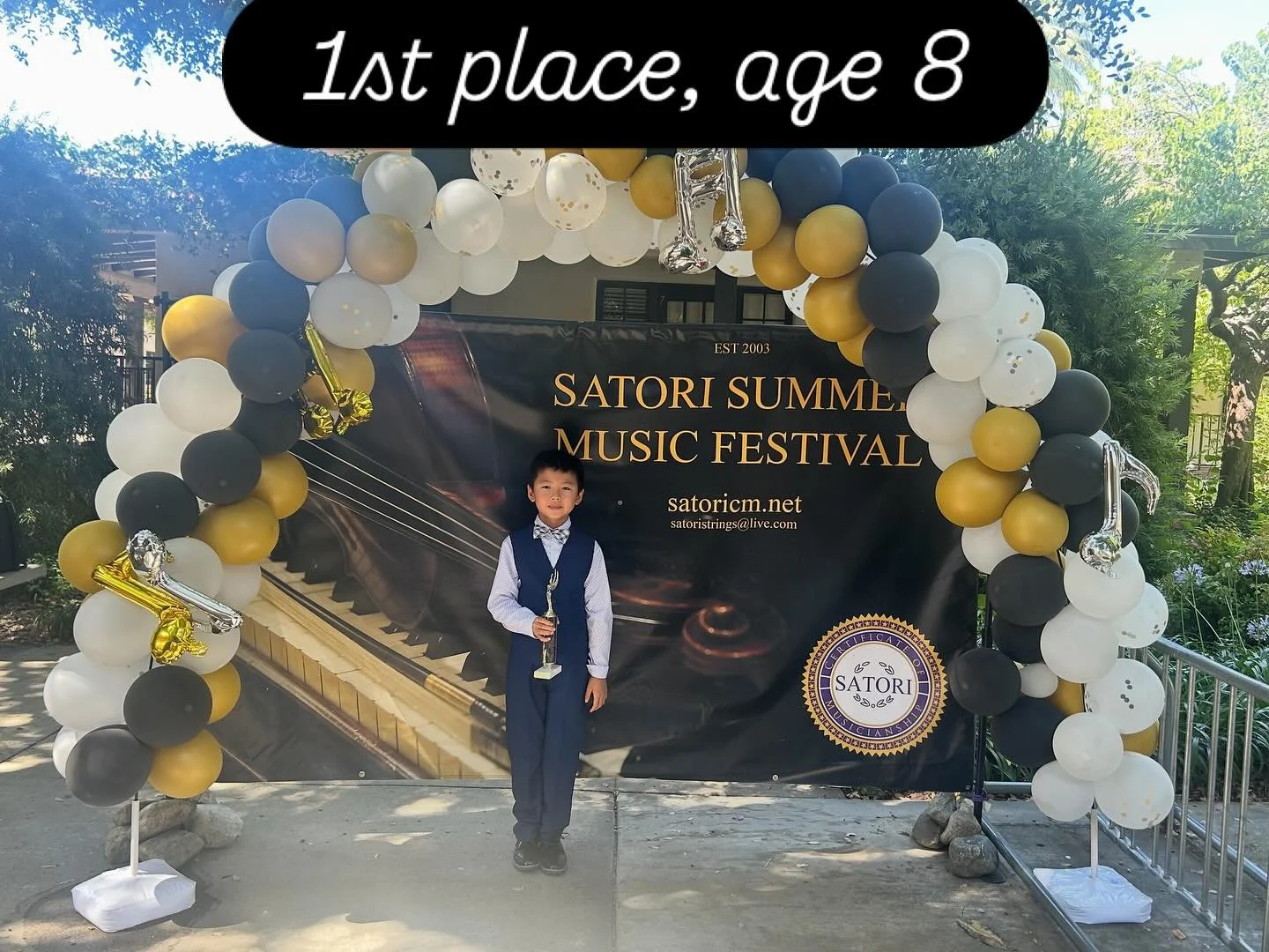First time ever in a competition, and landed first place 6 months after transfer! Congrats Blake! 🥇

#pianolessons #pianocompetition #irvinepianolessons #irvinepianoteacher #certifiedpianoteacher