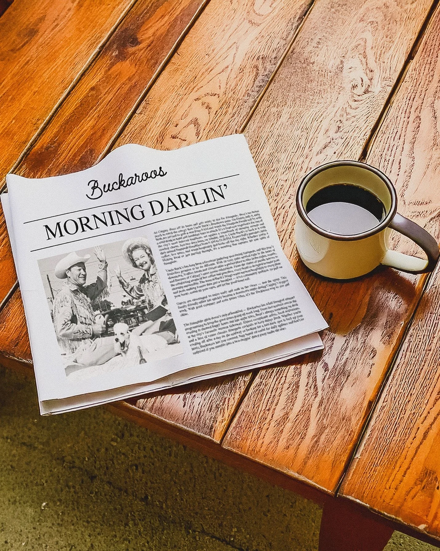 The city&rsquo;s about to wake up &mdash; and there&rsquo;s no better seat in town to watch it happen. 🤠✨

🌟 Parade Day Patio &mdash; Friday, July 4 | We&rsquo;re here from 9 AM - 3 PM
Watch the action roll by with a cold drink and a breakfast bite