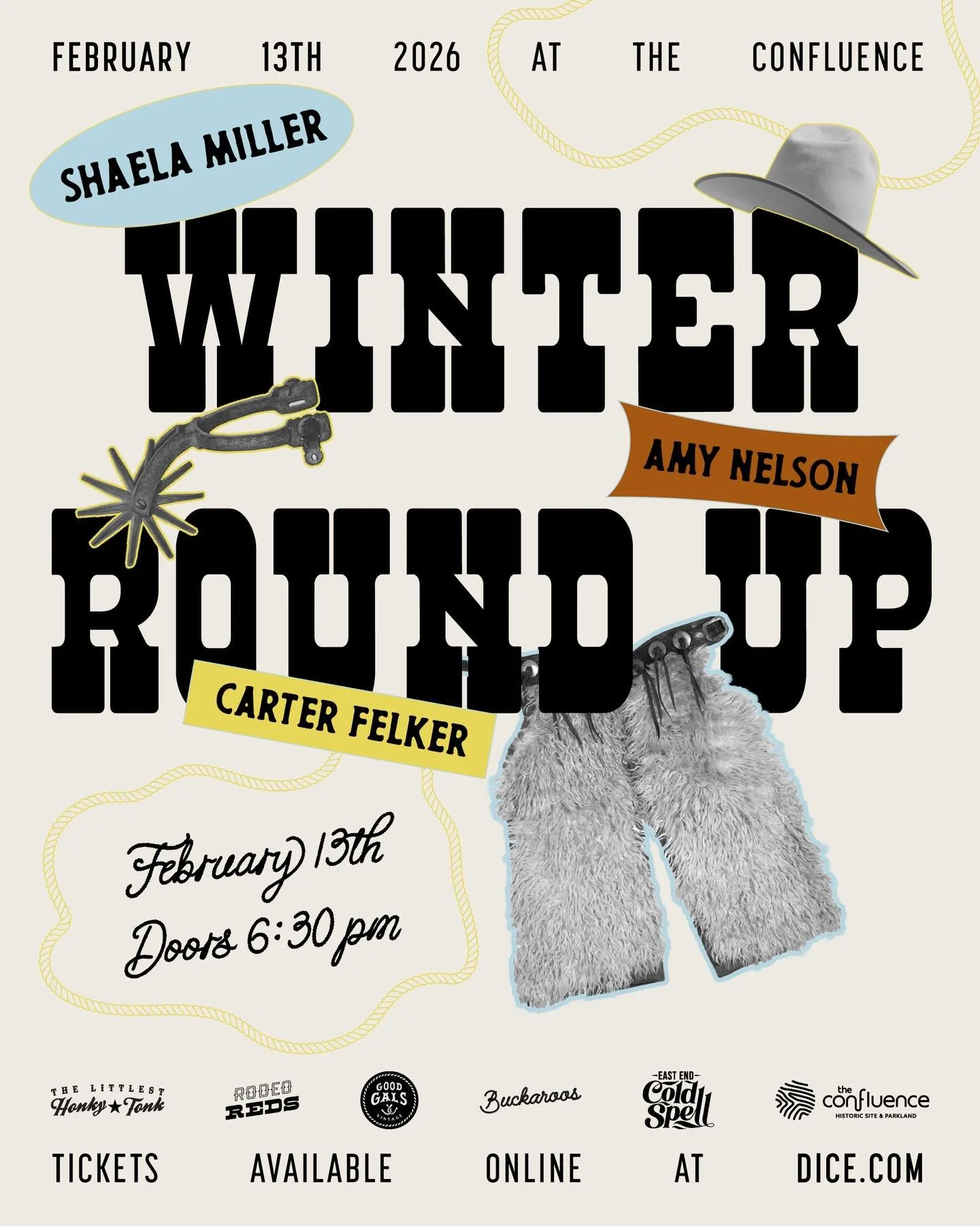 Howdy Calgary, inspired by this lovely chinook weather we&rsquo;re throwing a Winter Round Up party Friday, February 13th with a few of our pals in conjunction with East End Cold Spell.

📍The Confluence (750 9 Ave SE)

🎵@shaelamiller @carterefelker