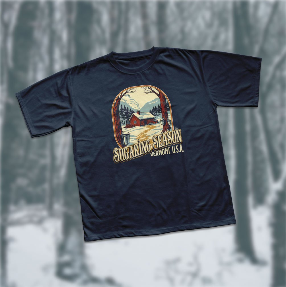 It's the sweetest time of the year in Vermont! 🍁 The March Shirt of the Month honors the sugarhouse, one of Vermont&rsquo;s most timeless gathering places. Sign up by February 20th to wear this piece of Vermont tradition.

https://www.print802.com/s