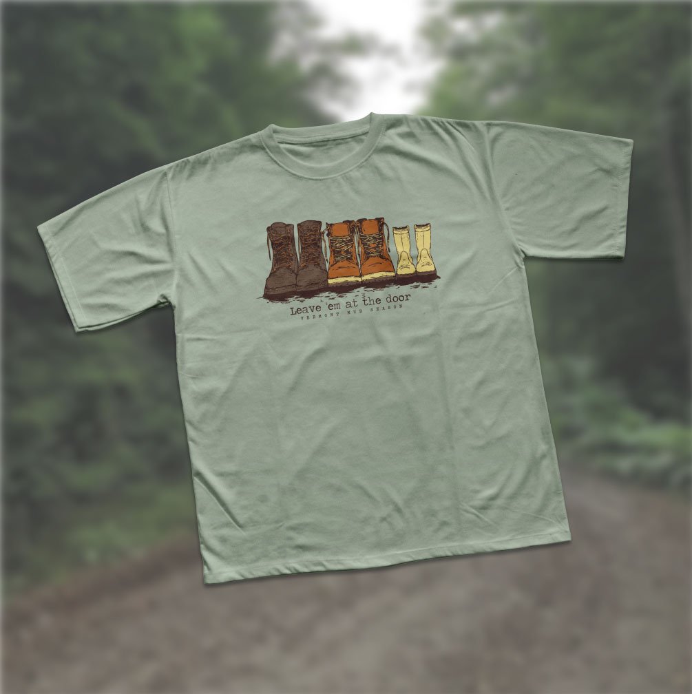 Mud season is back&hellip; whether we&rsquo;re ready or not 🥾🚗

Our April Shirt of the Month is a nod to rutted roads, dirty boots, and that time of year we all just try to get through together. If you&rsquo;ve ever planned your day around the back