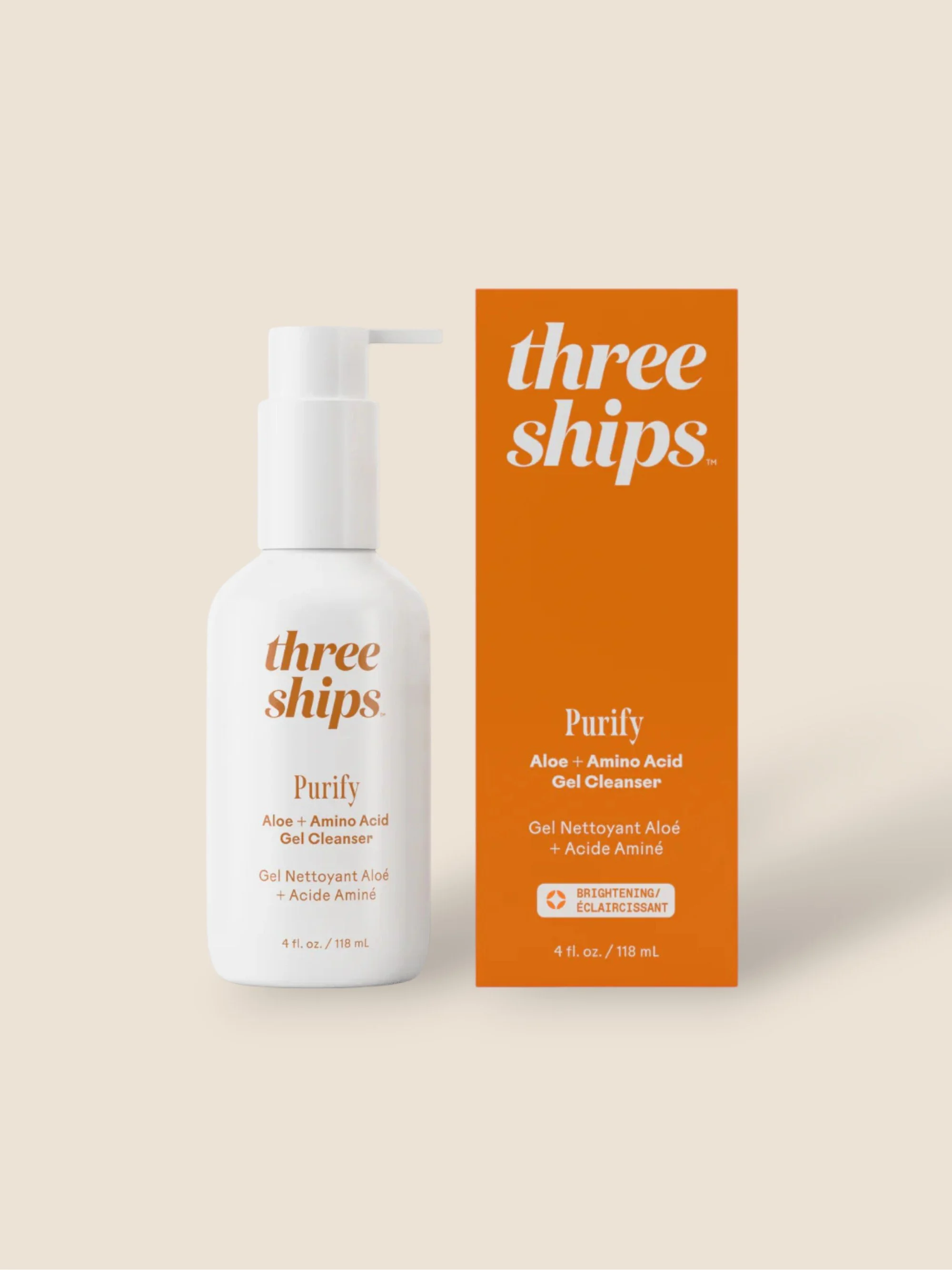 Nettoyant Visage illuminateur | Purify - Three Ships