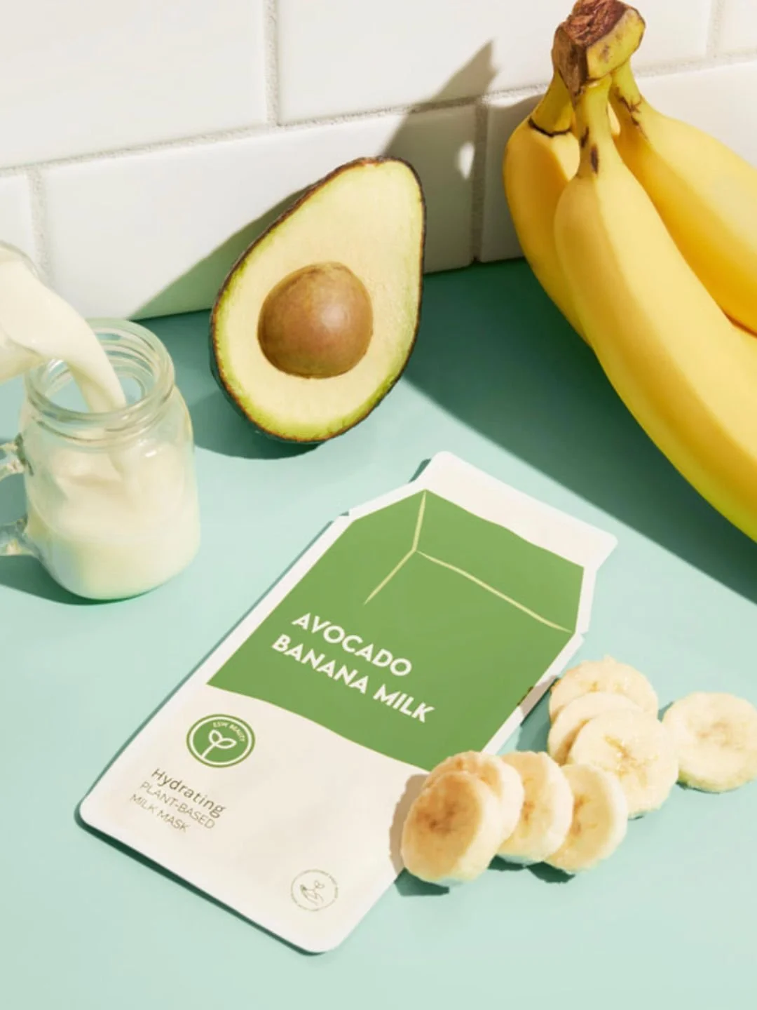 Masque Lait Végétal Banane + Avocat | Hydratant - ESW BEAUTY