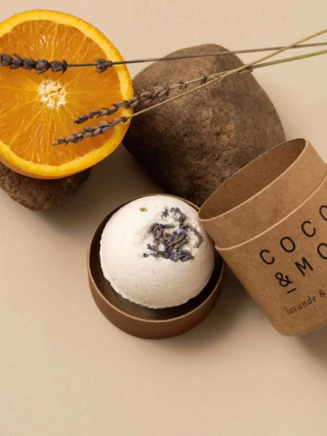 Bombe de Bain | Lavande & Orange Douce - COCO&MOI