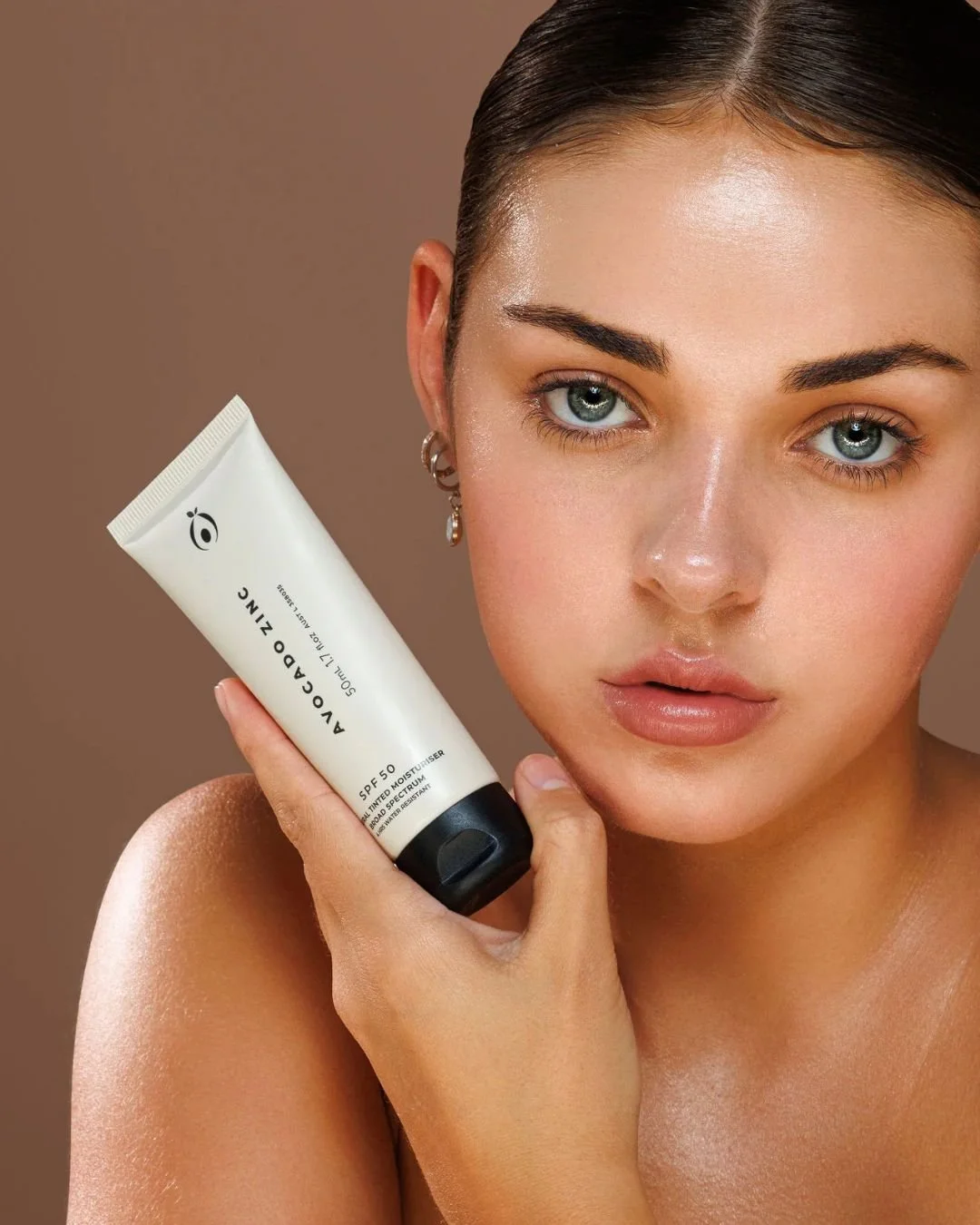 Crème Solaire Teintée SPF 50 - AVOCADO ZINC